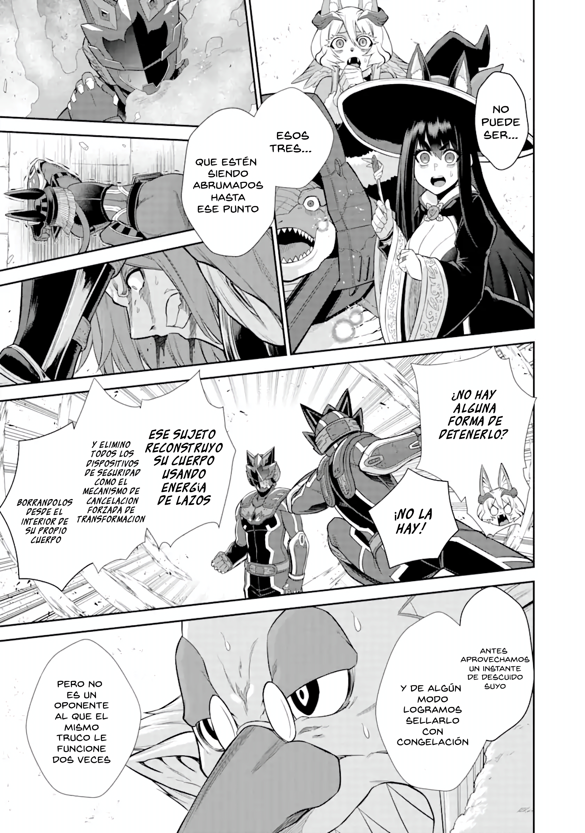 The Red Ranger Becomes an Adventurer in Another World Capitulo 29 página 21