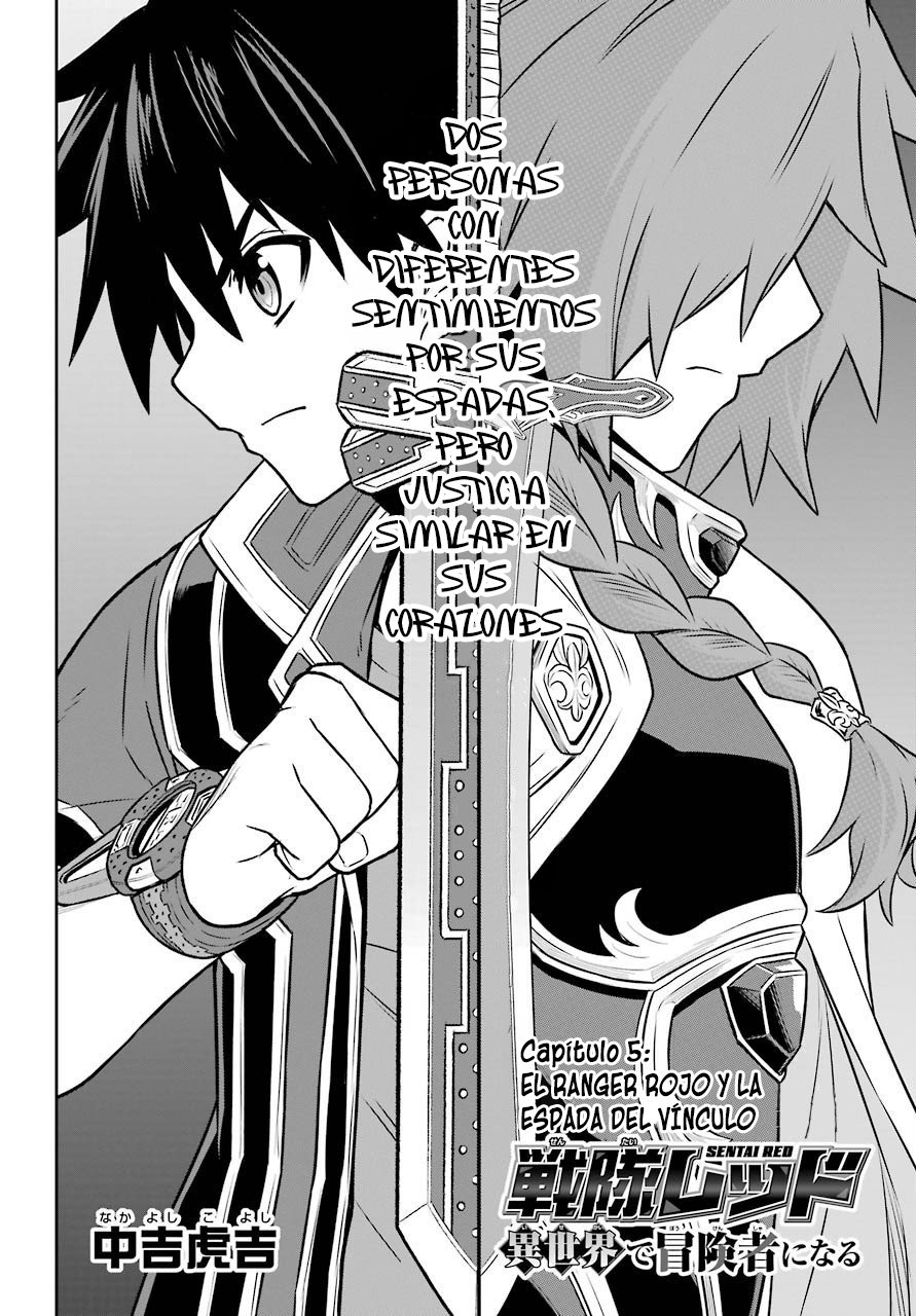 The Red Ranger Becomes an Adventurer in Another World Capitulo 5 página 4