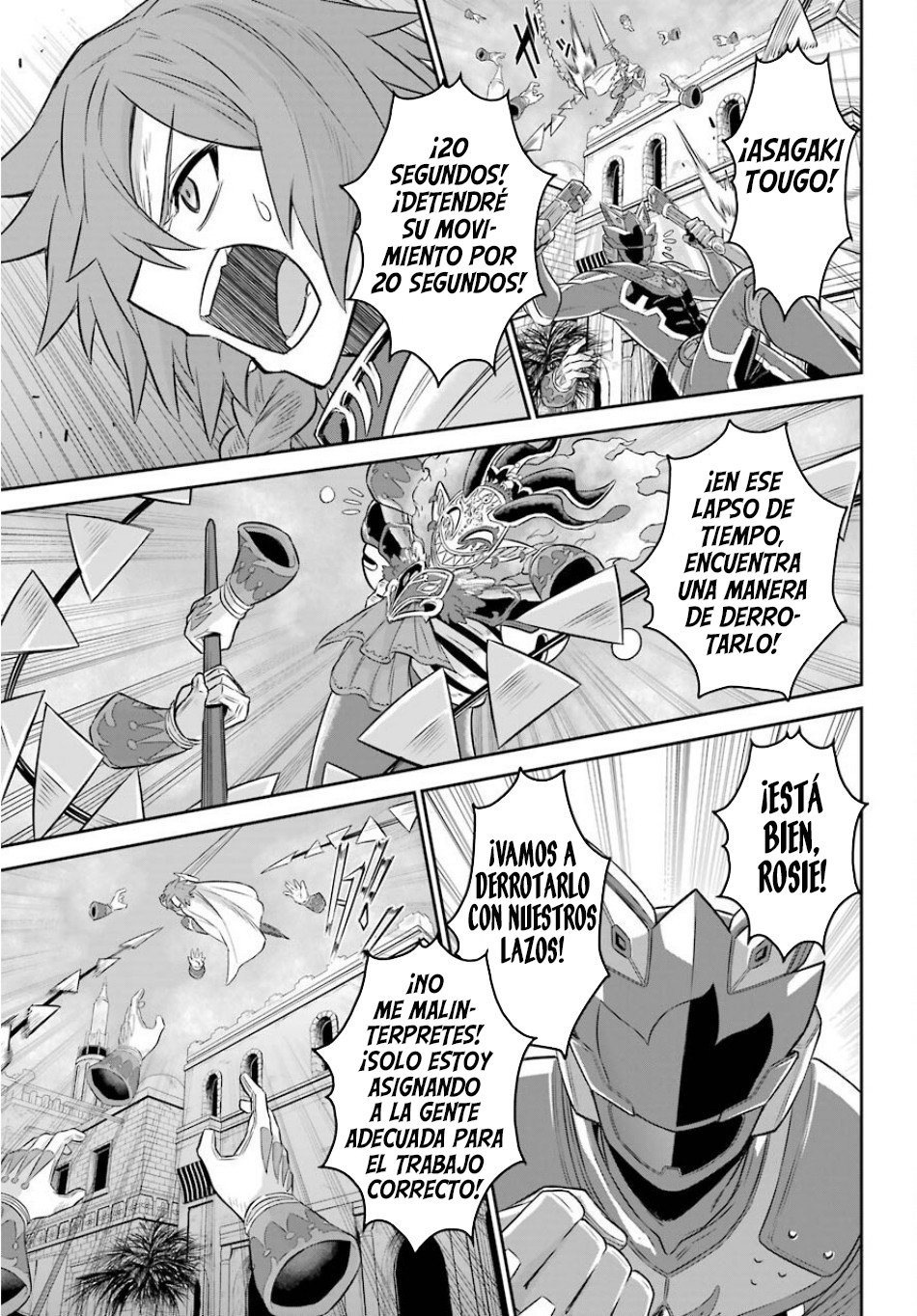 The Red Ranger Becomes an Adventurer in Another World Capitulo 6 página 25