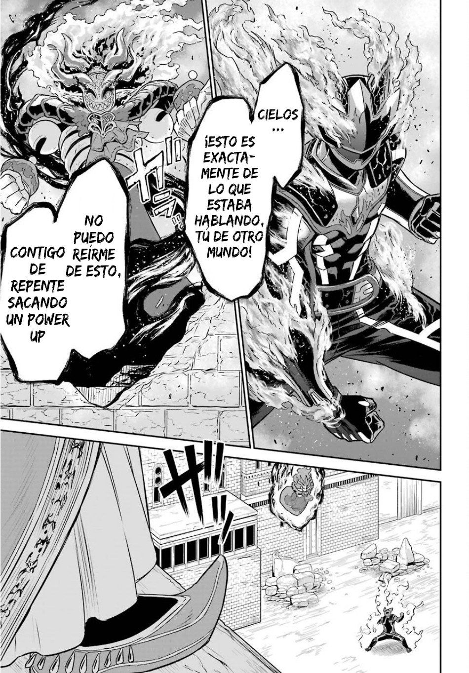 The Red Ranger Becomes an Adventurer in Another World Capitulo 6 página 35