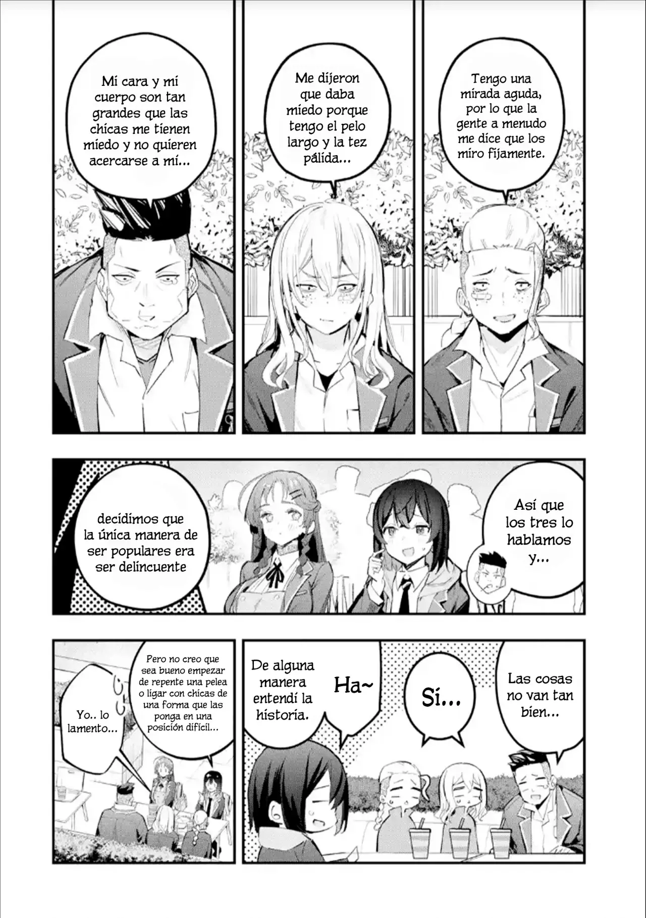 Urakata de sapōto shi teta geinō ikka o tsuihō sa reta boku wa, futsū no seishun o ōka shitai. Capitulo 10: Cita con Amigos página 16
