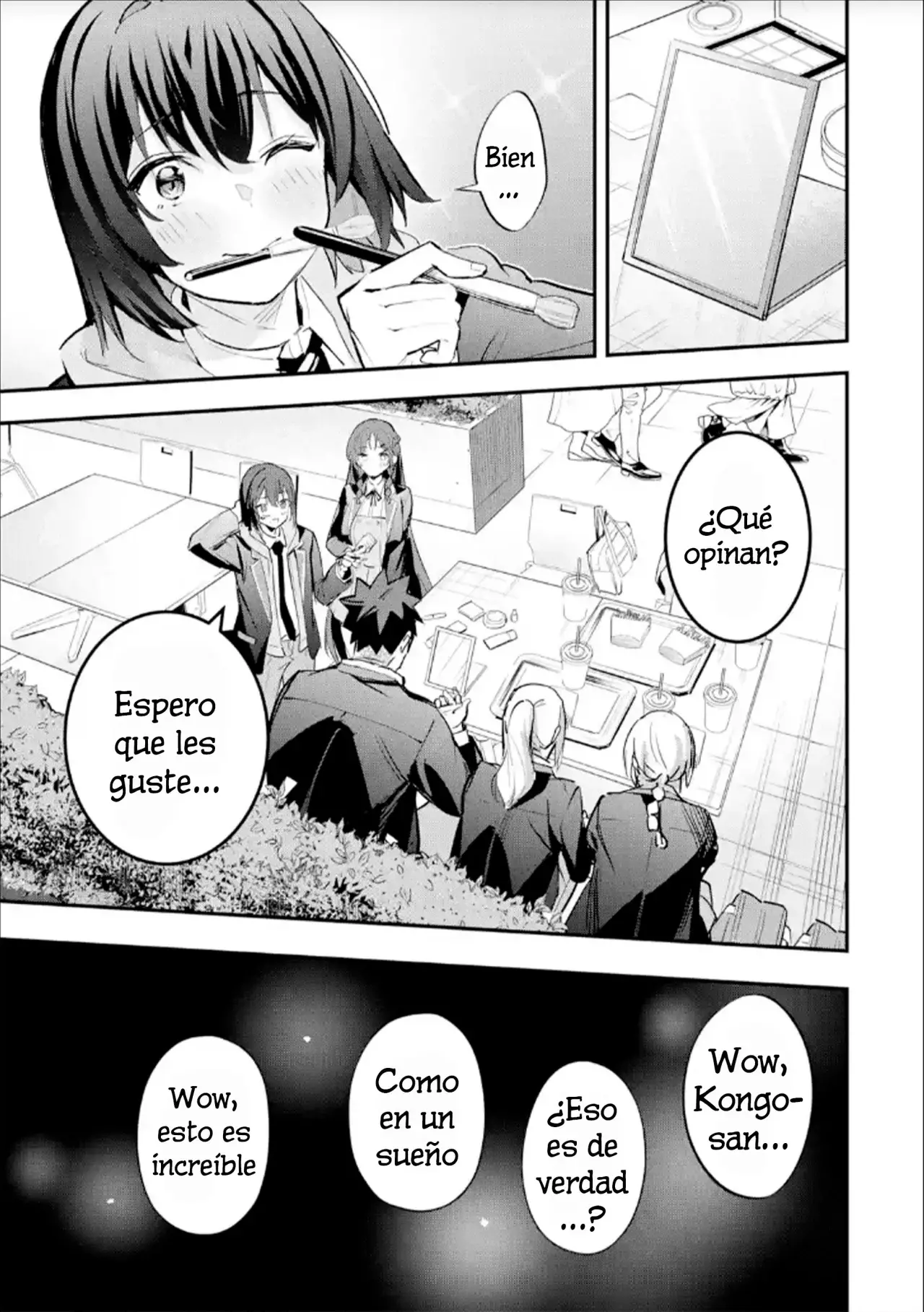 Urakata de sapōto shi teta geinō ikka o tsuihō sa reta boku wa, futsū no seishun o ōka shitai. Capitulo 10: Cita con Amigos página 19