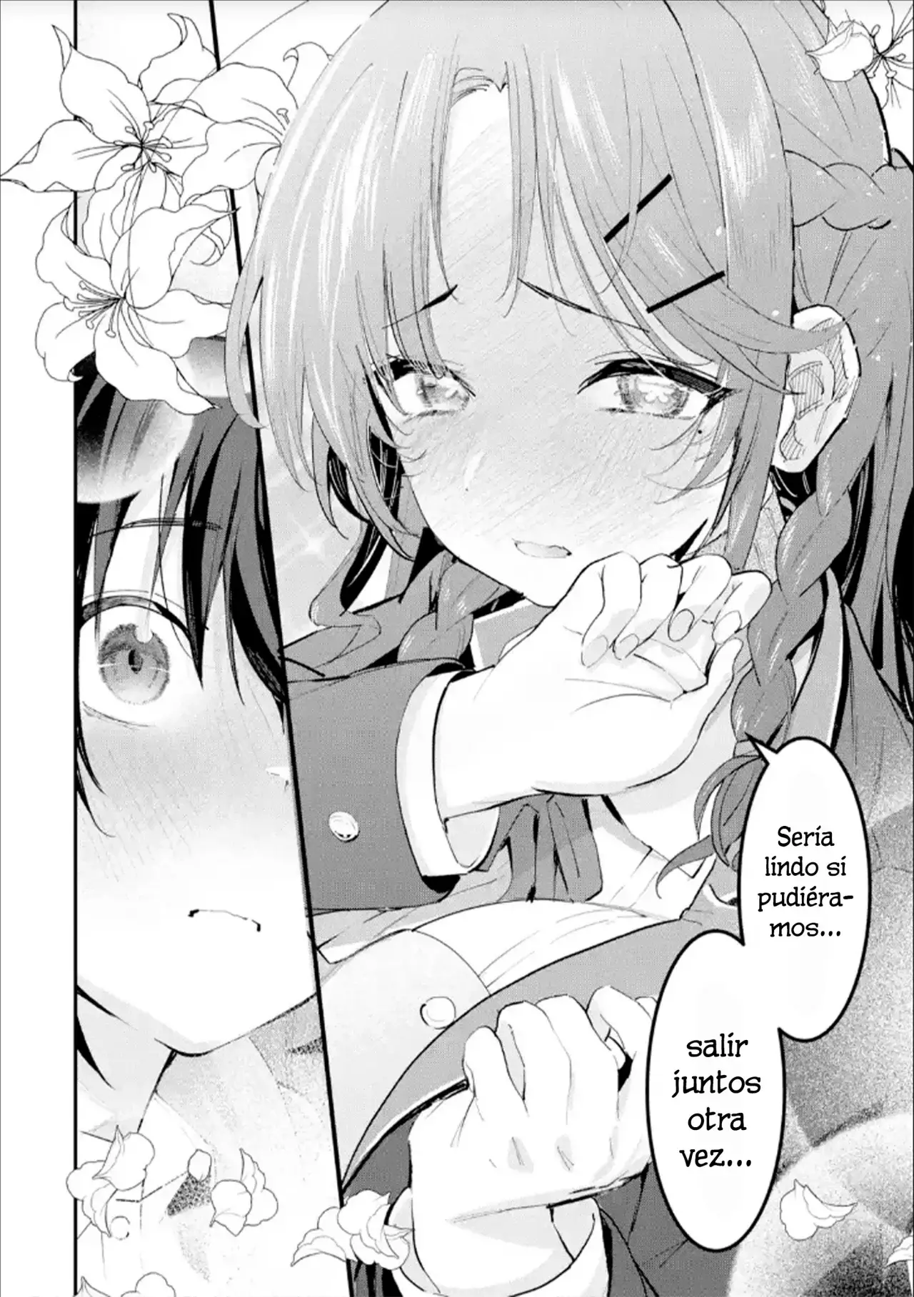 Urakata de sapōto shi teta geinō ikka o tsuihō sa reta boku wa, futsū no seishun o ōka shitai. Capitulo 10: Cita con Amigos página 24