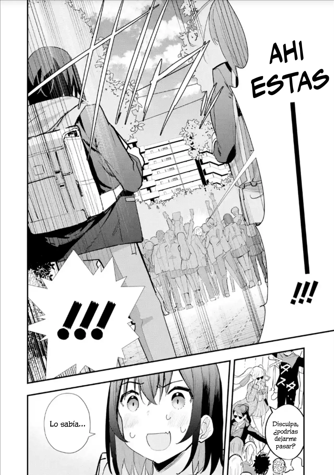 Urakata de sapōto shi teta geinō ikka o tsuihō sa reta boku wa, futsū no seishun o ōka shitai. Capitulo 11: Una Idol Top ha Llegado página 14