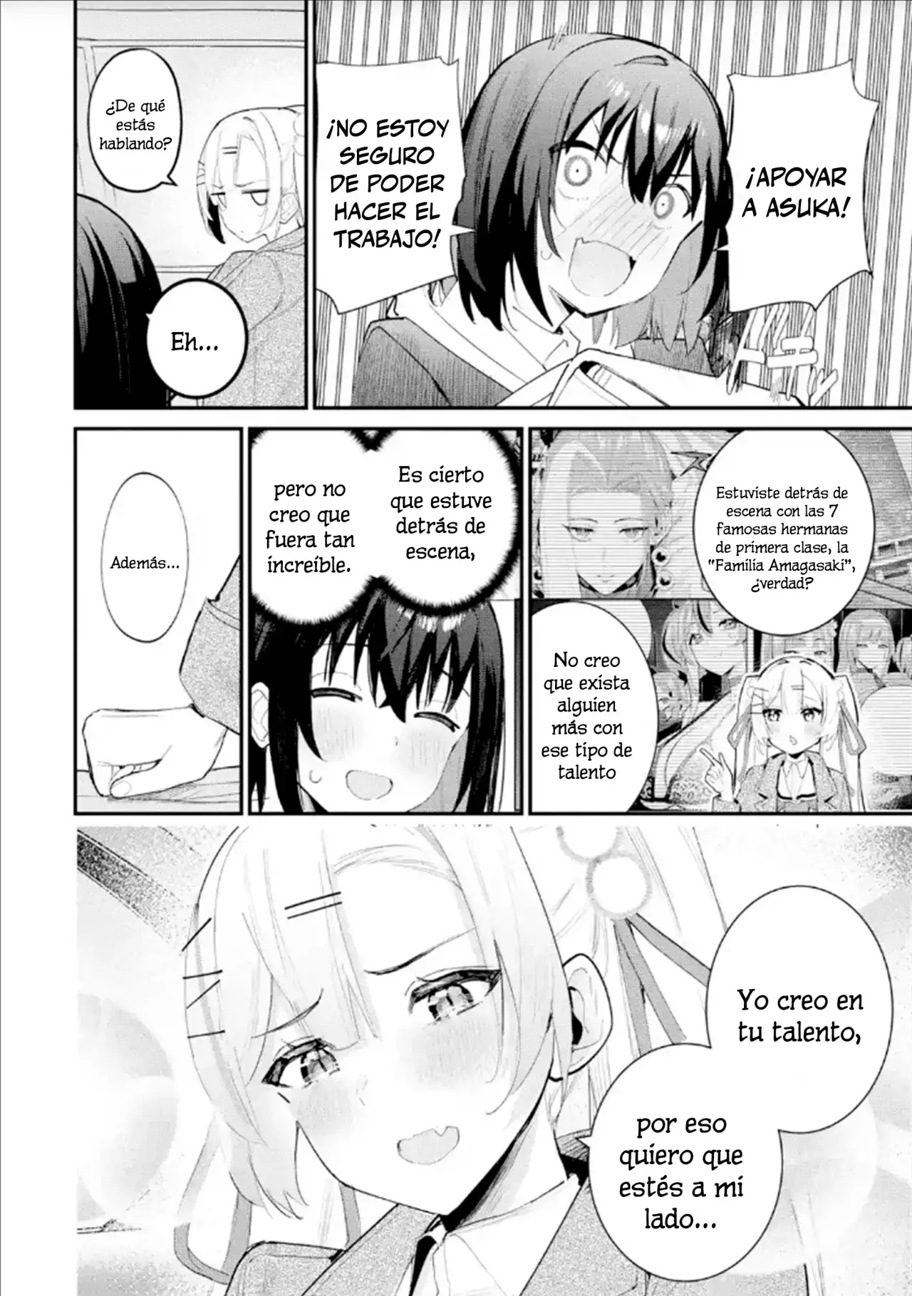 Urakata de sapōto shi teta geinō ikka o tsuihō sa reta boku wa, futsū no seishun o ōka shitai. Capitulo 11: Una Idol Top ha Llegado página 24