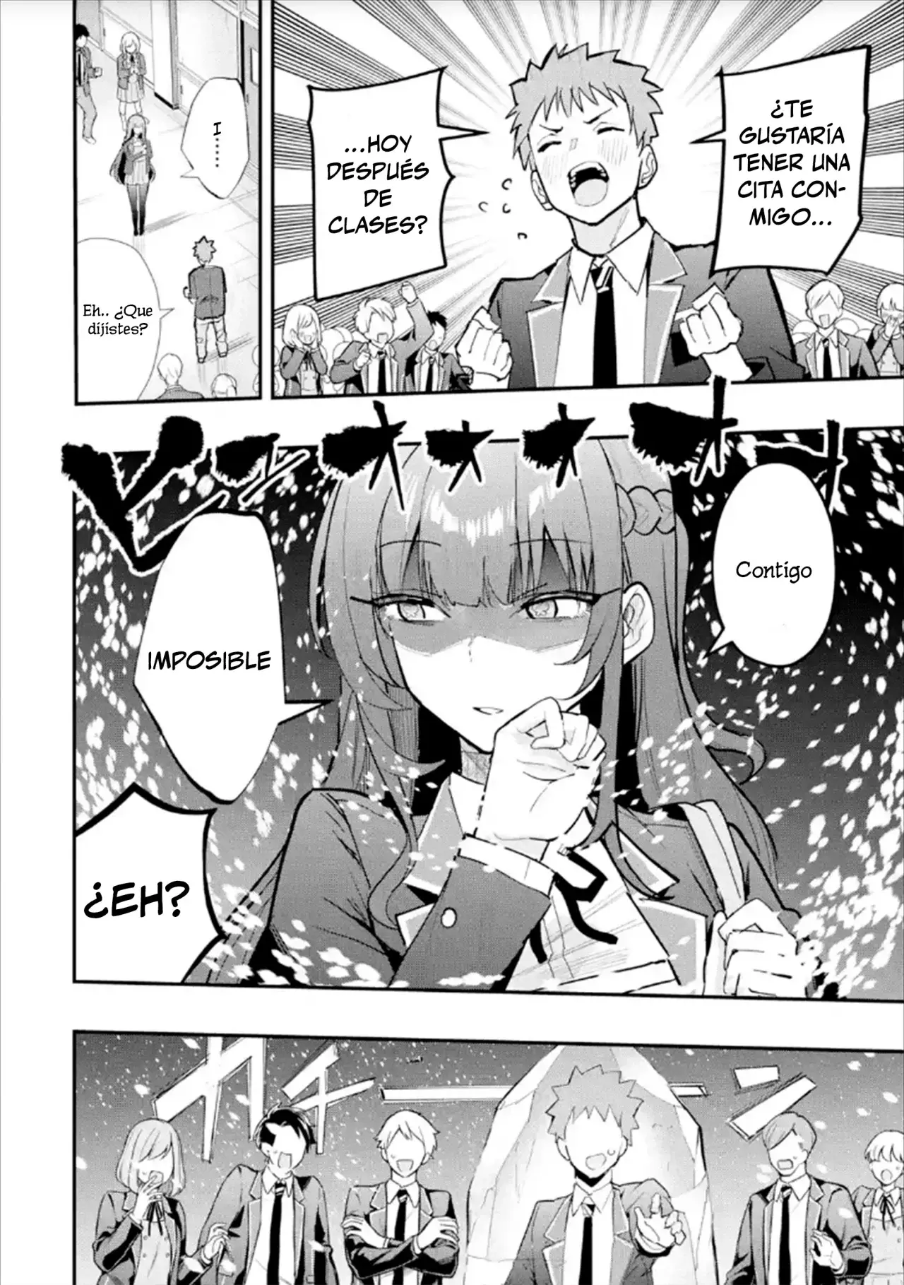 Urakata de sapōto shi teta geinō ikka o tsuihō sa reta boku wa, futsū no seishun o ōka shitai. Capitulo 11: Una Idol Top ha Llegado página 4