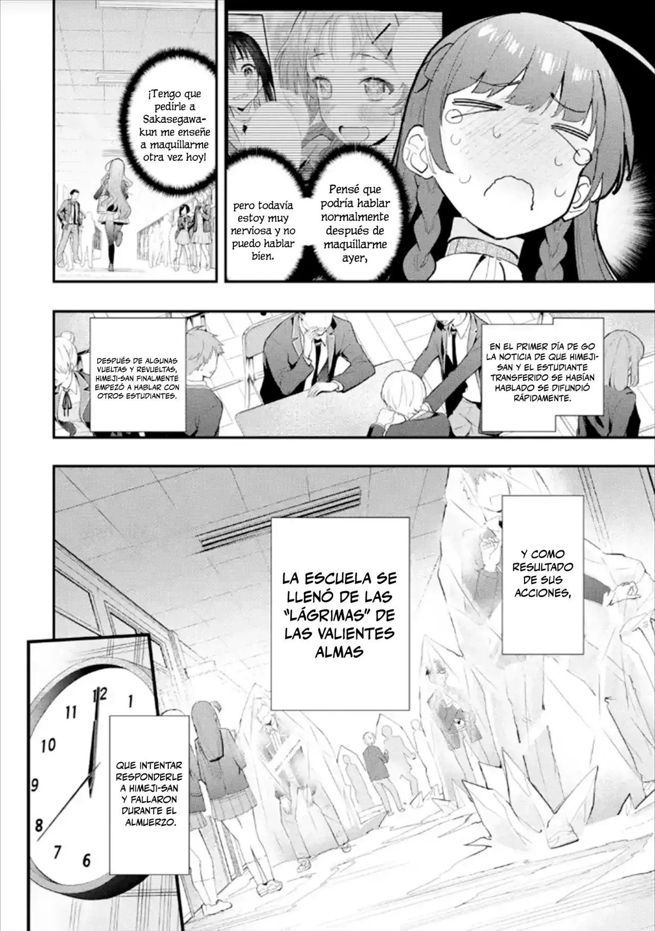 Urakata de sapōto shi teta geinō ikka o tsuihō sa reta boku wa, futsū no seishun o ōka shitai. Capitulo 11: Una Idol Top ha Llegado página 6
