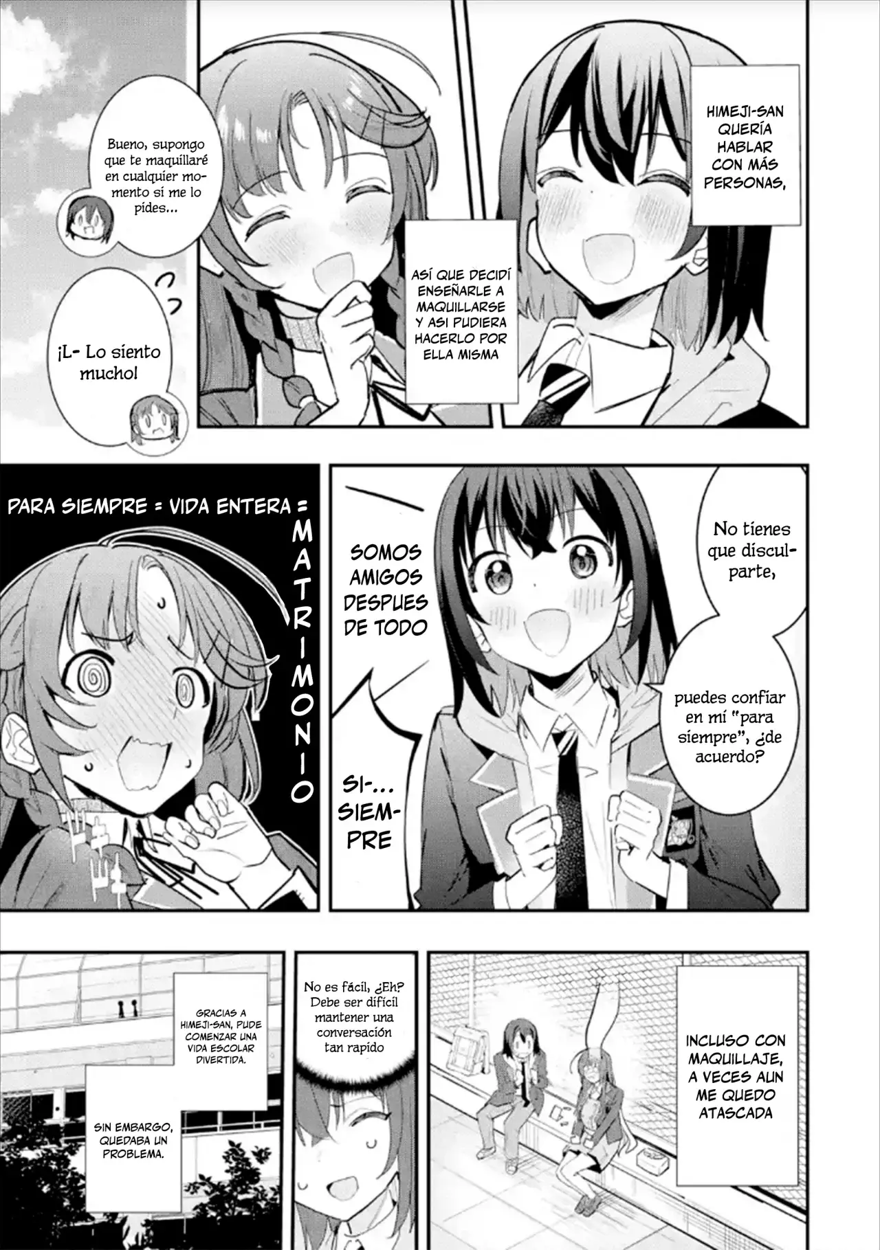 Urakata de sapōto shi teta geinō ikka o tsuihō sa reta boku wa, futsū no seishun o ōka shitai. Capitulo 11: Una Idol Top ha Llegado página 9
