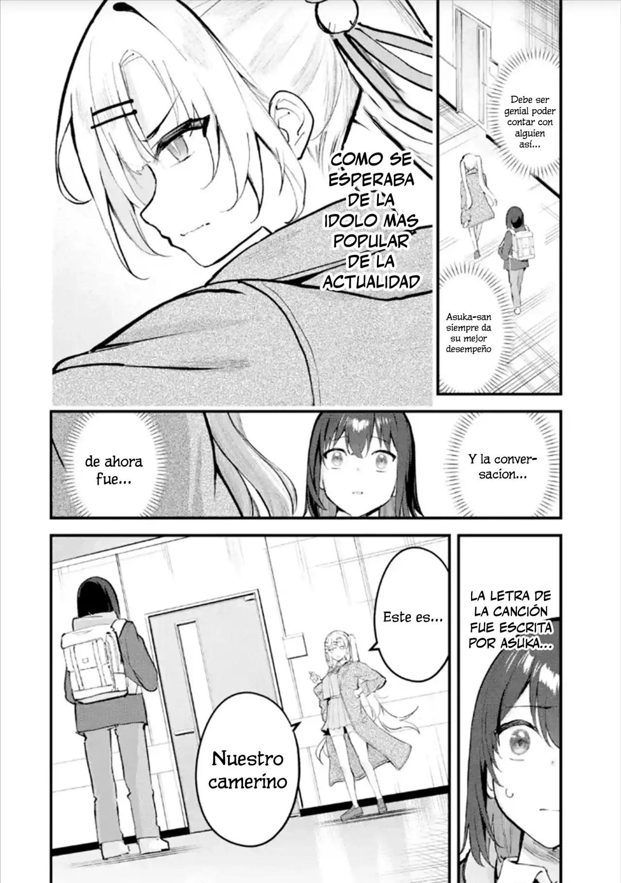Urakata de sapōto shi teta geinō ikka o tsuihō sa reta boku wa, futsū no seishun o ōka shitai. Capitulo 12: Trabajo página 10