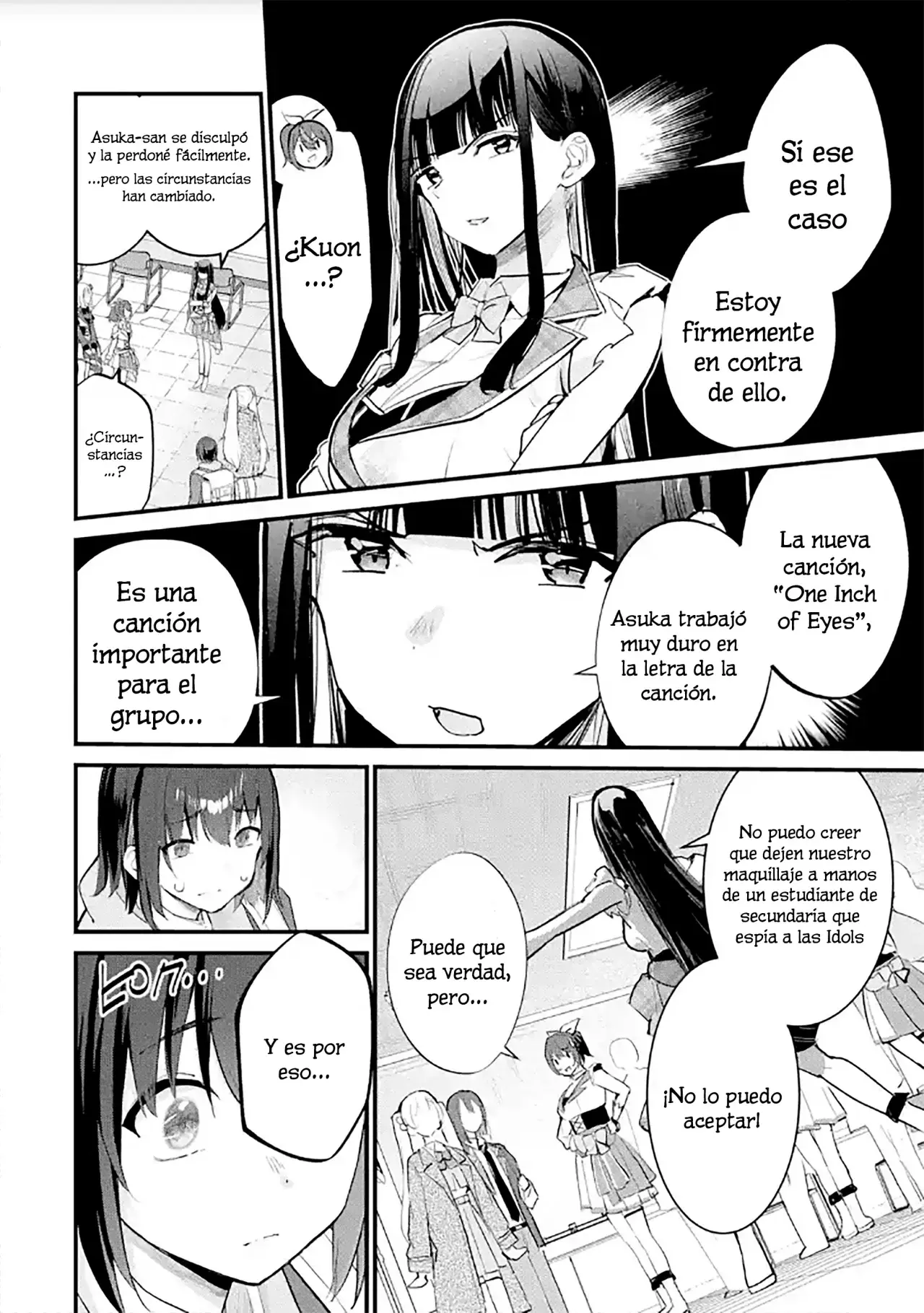 Urakata de sapōto shi teta geinō ikka o tsuihō sa reta boku wa, futsū no seishun o ōka shitai. Capitulo 12: Trabajo página 18