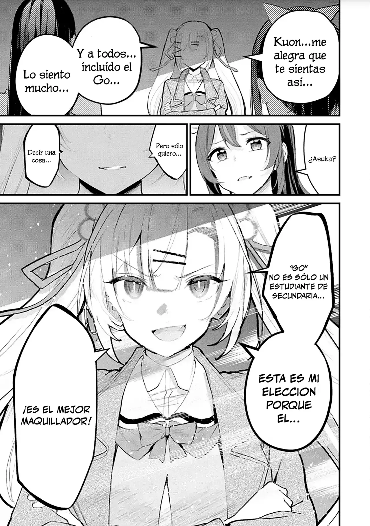 Urakata de sapōto shi teta geinō ikka o tsuihō sa reta boku wa, futsū no seishun o ōka shitai. Capitulo 12: Trabajo página 19