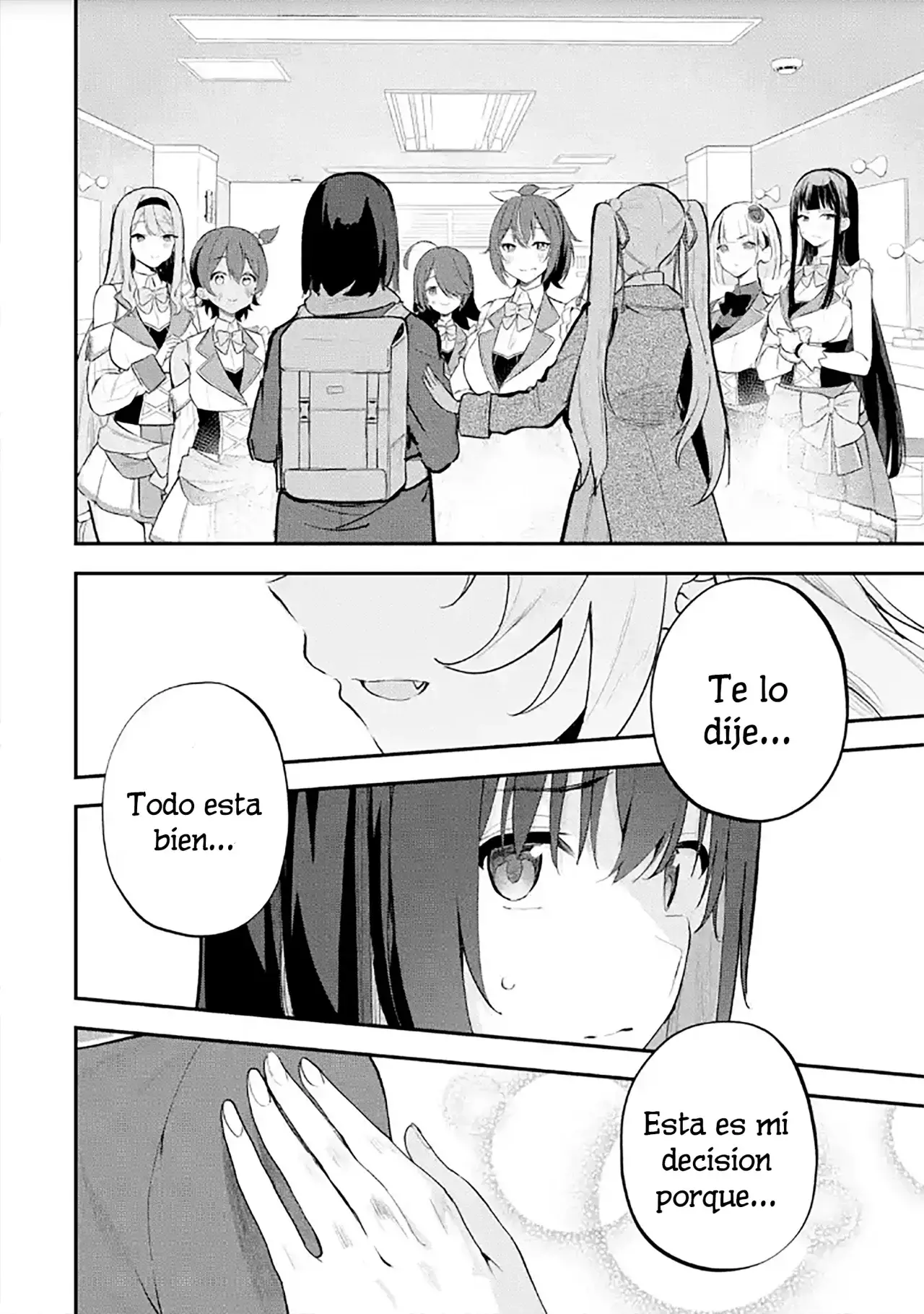 Urakata de sapōto shi teta geinō ikka o tsuihō sa reta boku wa, futsū no seishun o ōka shitai. Capitulo 12: Trabajo página 22