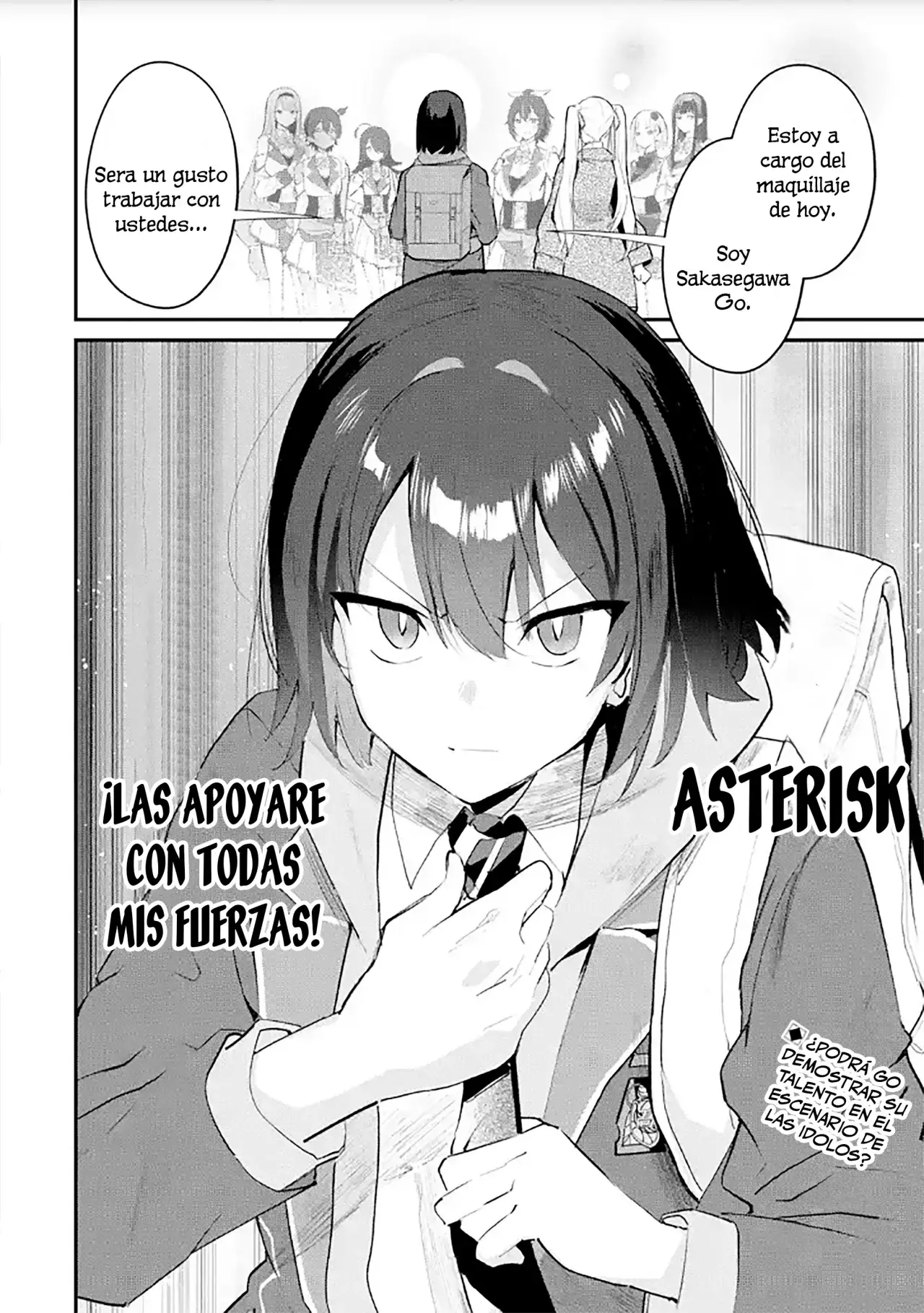 Urakata de sapōto shi teta geinō ikka o tsuihō sa reta boku wa, futsū no seishun o ōka shitai. Capitulo 12: Trabajo página 24