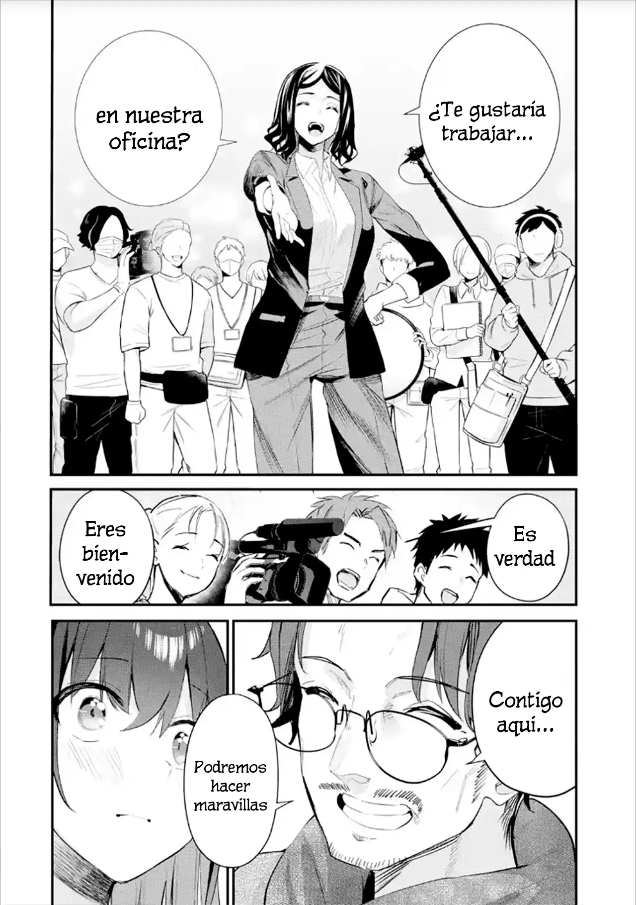 Urakata de sapōto shi teta geinō ikka o tsuihō sa reta boku wa, futsū no seishun o ōka shitai. Capitulo 13: Sensación de logro página 16