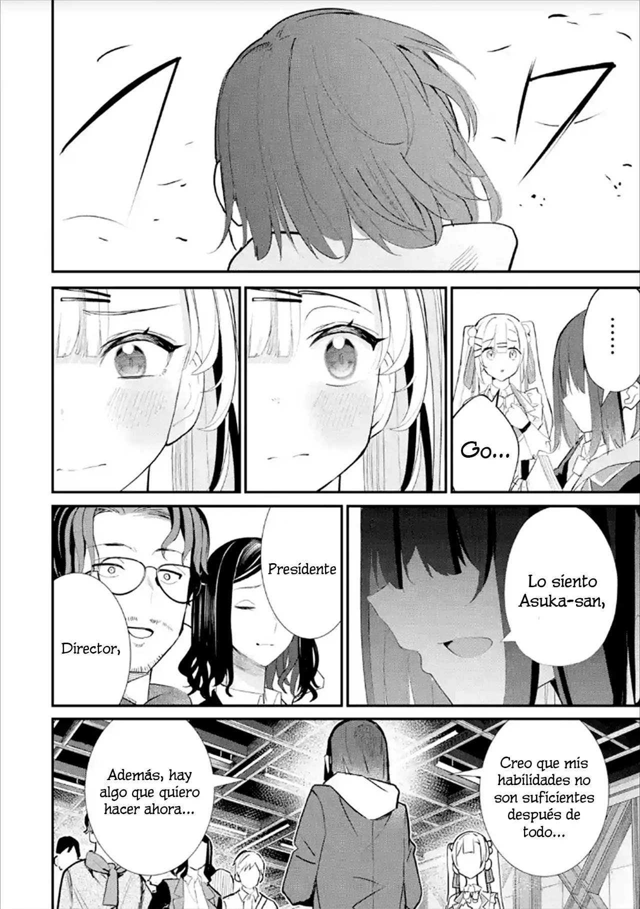 Urakata de sapōto shi teta geinō ikka o tsuihō sa reta boku wa, futsū no seishun o ōka shitai. Capitulo 13: Sensación de logro página 20