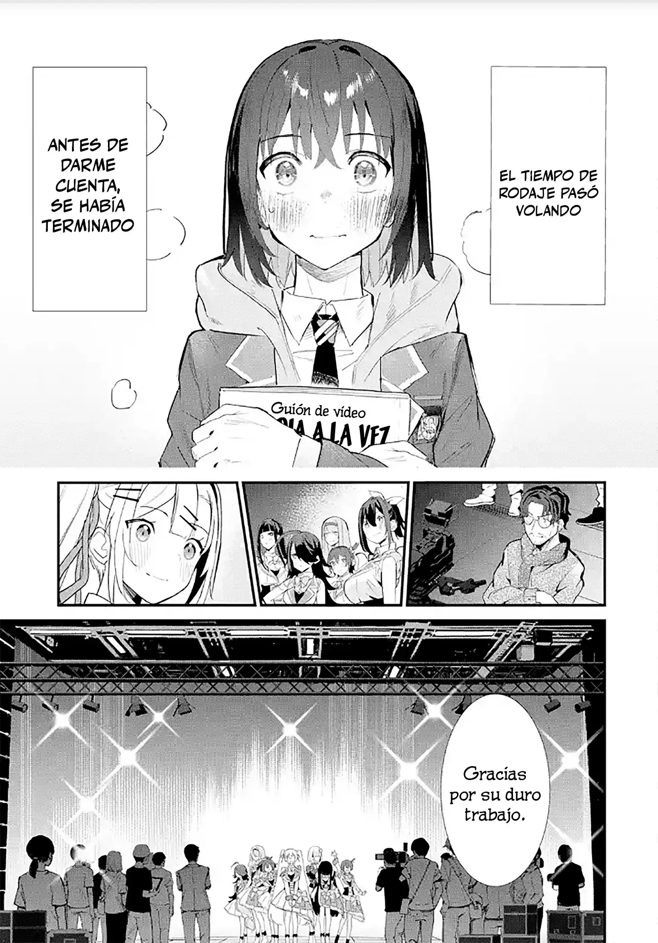 Urakata de sapōto shi teta geinō ikka o tsuihō sa reta boku wa, futsū no seishun o ōka shitai. Capitulo 13: Sensación de logro página 3