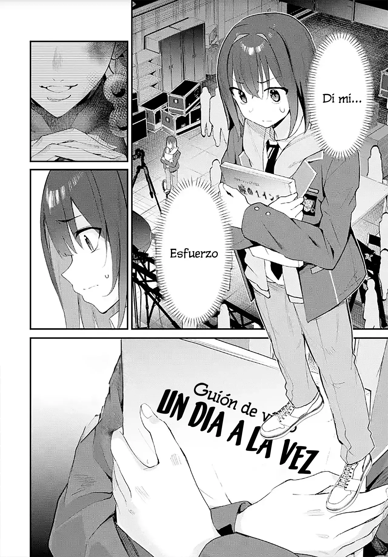 Urakata de sapōto shi teta geinō ikka o tsuihō sa reta boku wa, futsū no seishun o ōka shitai. Capitulo 13: Sensación de logro página 4