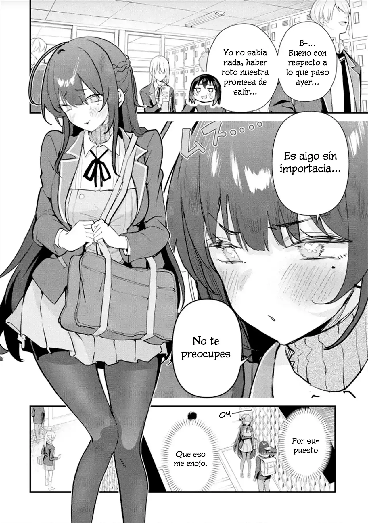 Urakata de sapōto shi teta geinō ikka o tsuihō sa reta boku wa, futsū no seishun o ōka shitai. Capitulo 14: Aquí Vamos página 10