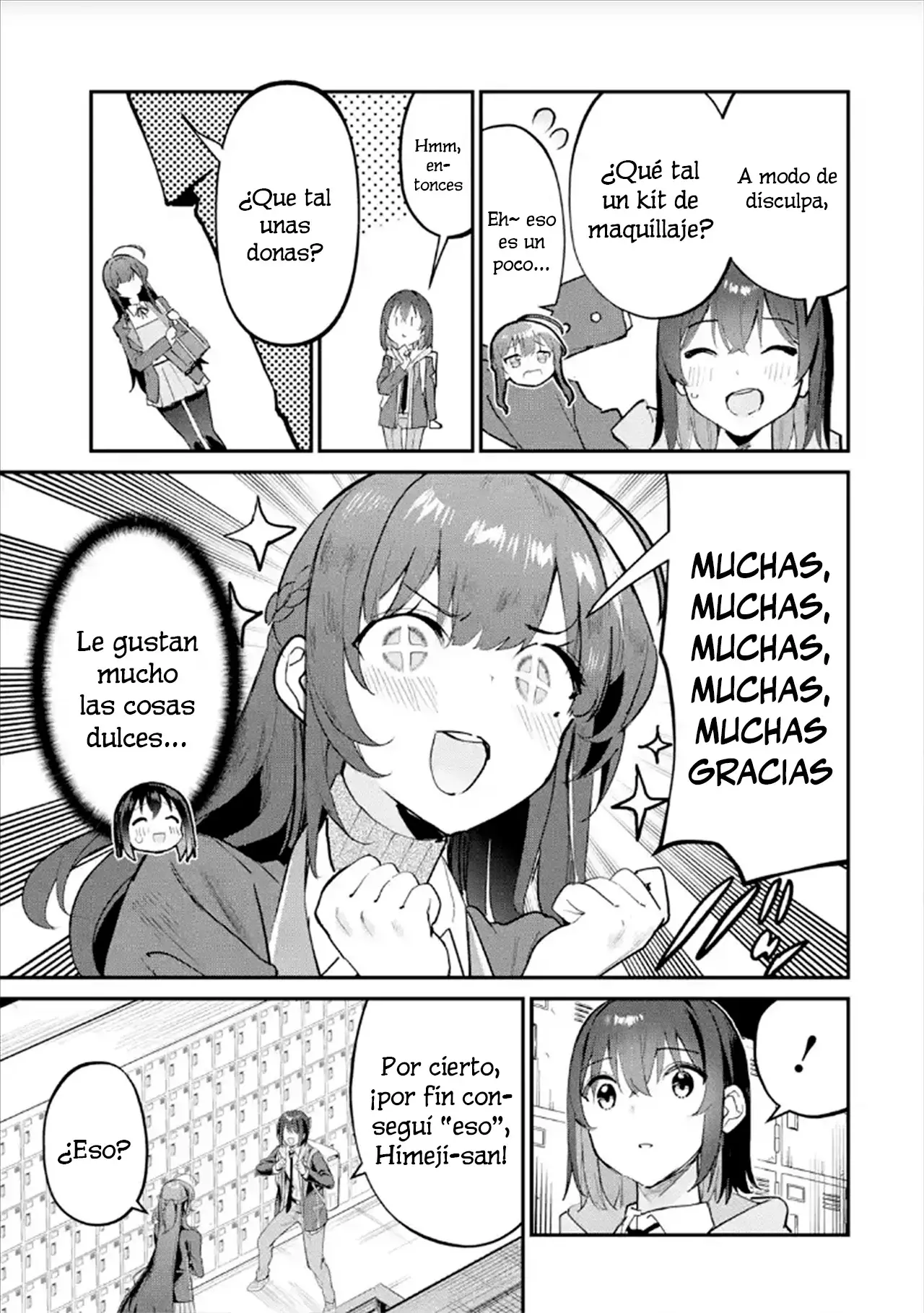 Urakata de sapōto shi teta geinō ikka o tsuihō sa reta boku wa, futsū no seishun o ōka shitai. Capitulo 14: Aquí Vamos página 11