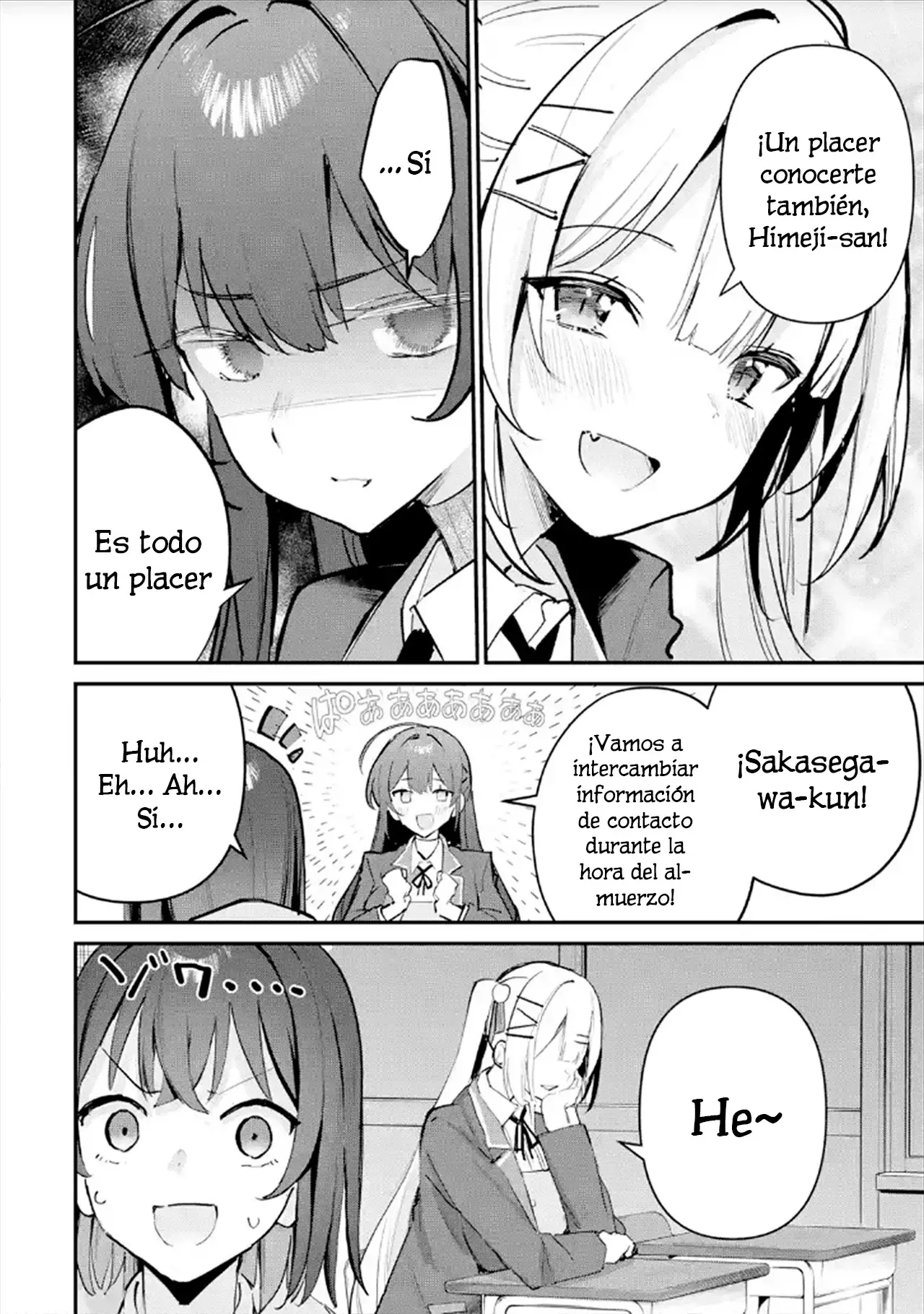 Urakata de sapōto shi teta geinō ikka o tsuihō sa reta boku wa, futsū no seishun o ōka shitai. Capitulo 14: Aquí Vamos página 20