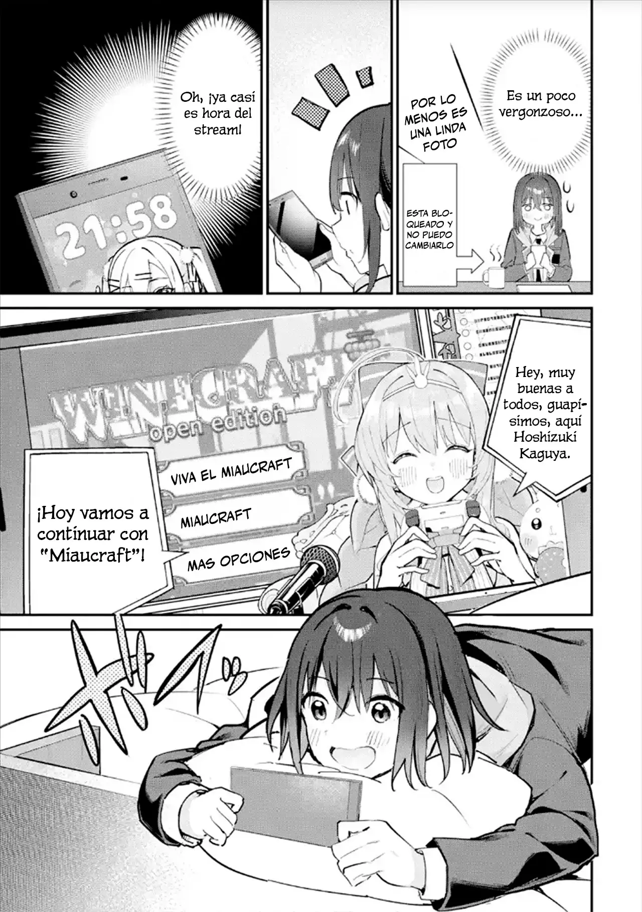 Urakata de sapōto shi teta geinō ikka o tsuihō sa reta boku wa, futsū no seishun o ōka shitai. Capitulo 14: Aquí Vamos página 7