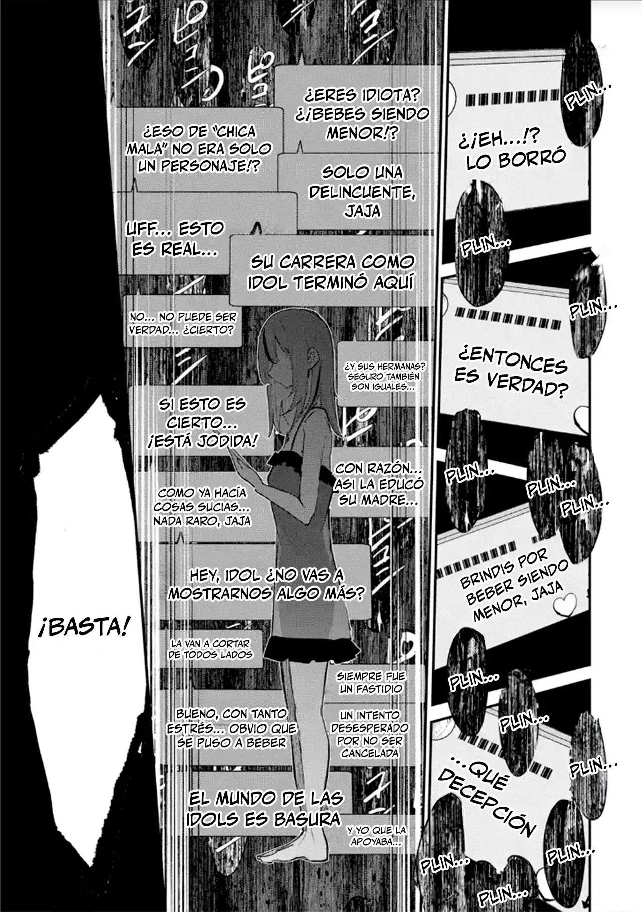 Urakata de sapōto shi teta geinō ikka o tsuihō sa reta boku wa, futsū no seishun o ōka shitai. Capitulo 15: Ex Familia 2: El Caso de Mutsuk página 15