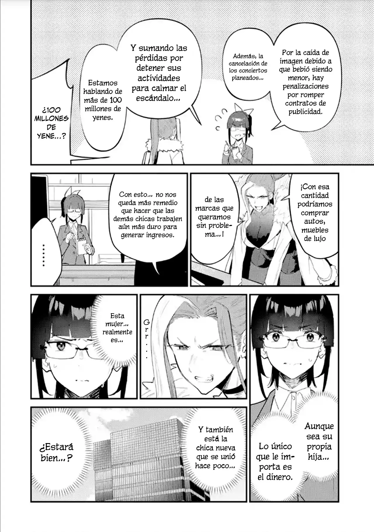 Urakata de sapōto shi teta geinō ikka o tsuihō sa reta boku wa, futsū no seishun o ōka shitai. Capitulo 15: Ex Familia 2: El Caso de Mutsuk página 20