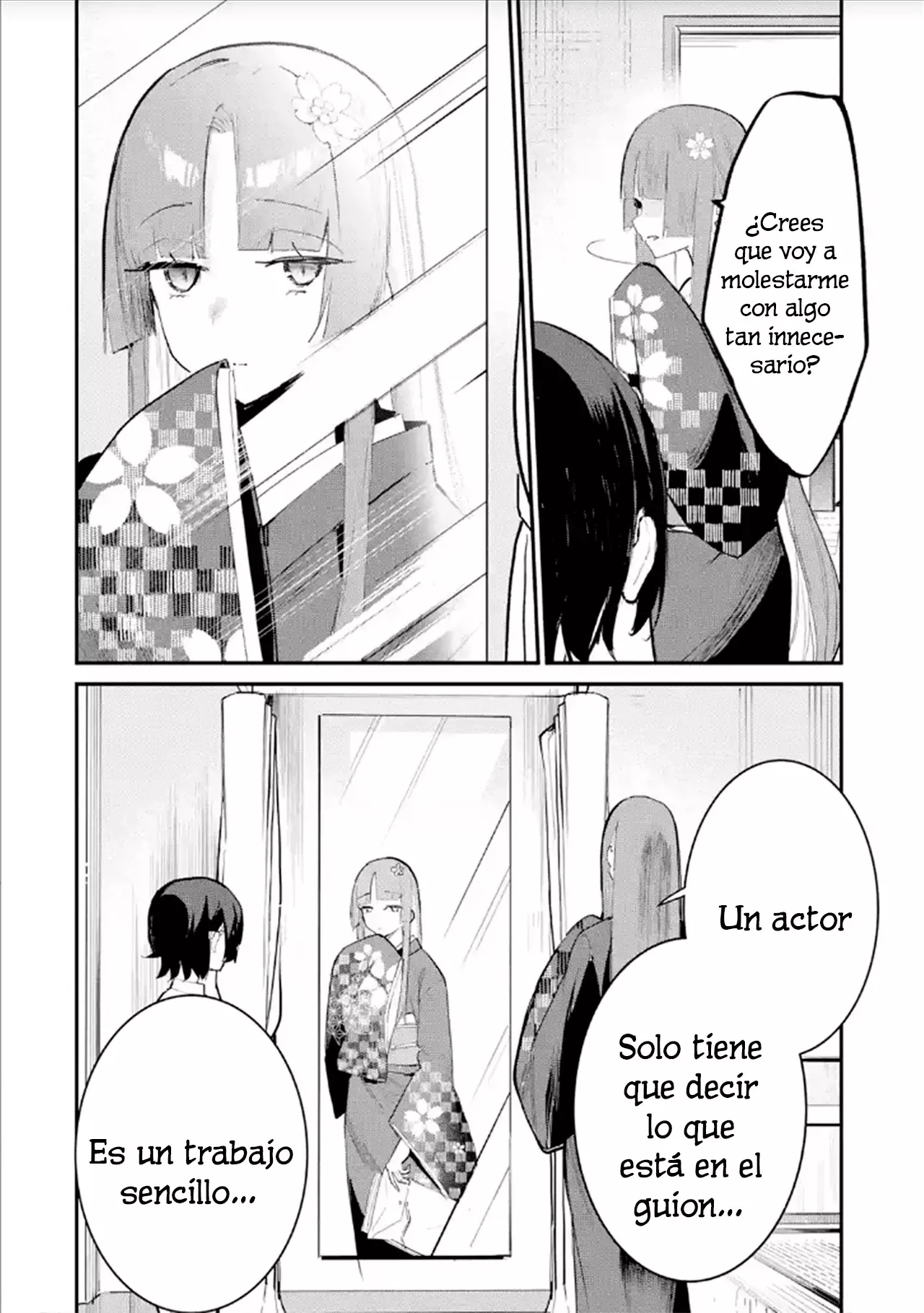 Urakata de sapōto shi teta geinō ikka o tsuihō sa reta boku wa, futsū no seishun o ōka shitai. Capitulo 15: Ex Familia 2: El Caso de Mutsuk página 24
