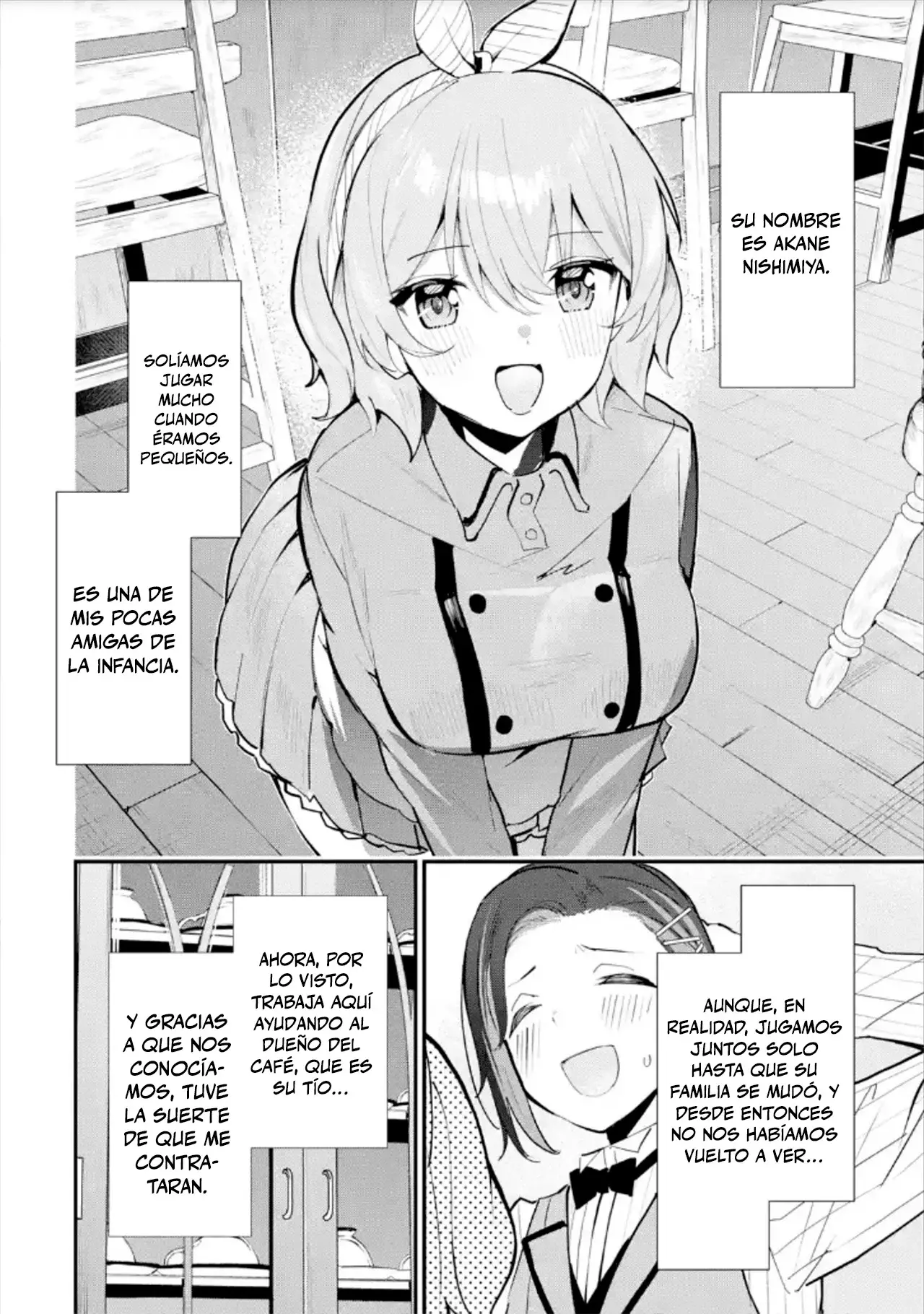 Urakata de sapōto shi teta geinō ikka o tsuihō sa reta boku wa, futsū no seishun o ōka shitai. Capitulo 16: Trabajo de Medio Tiempo página 6