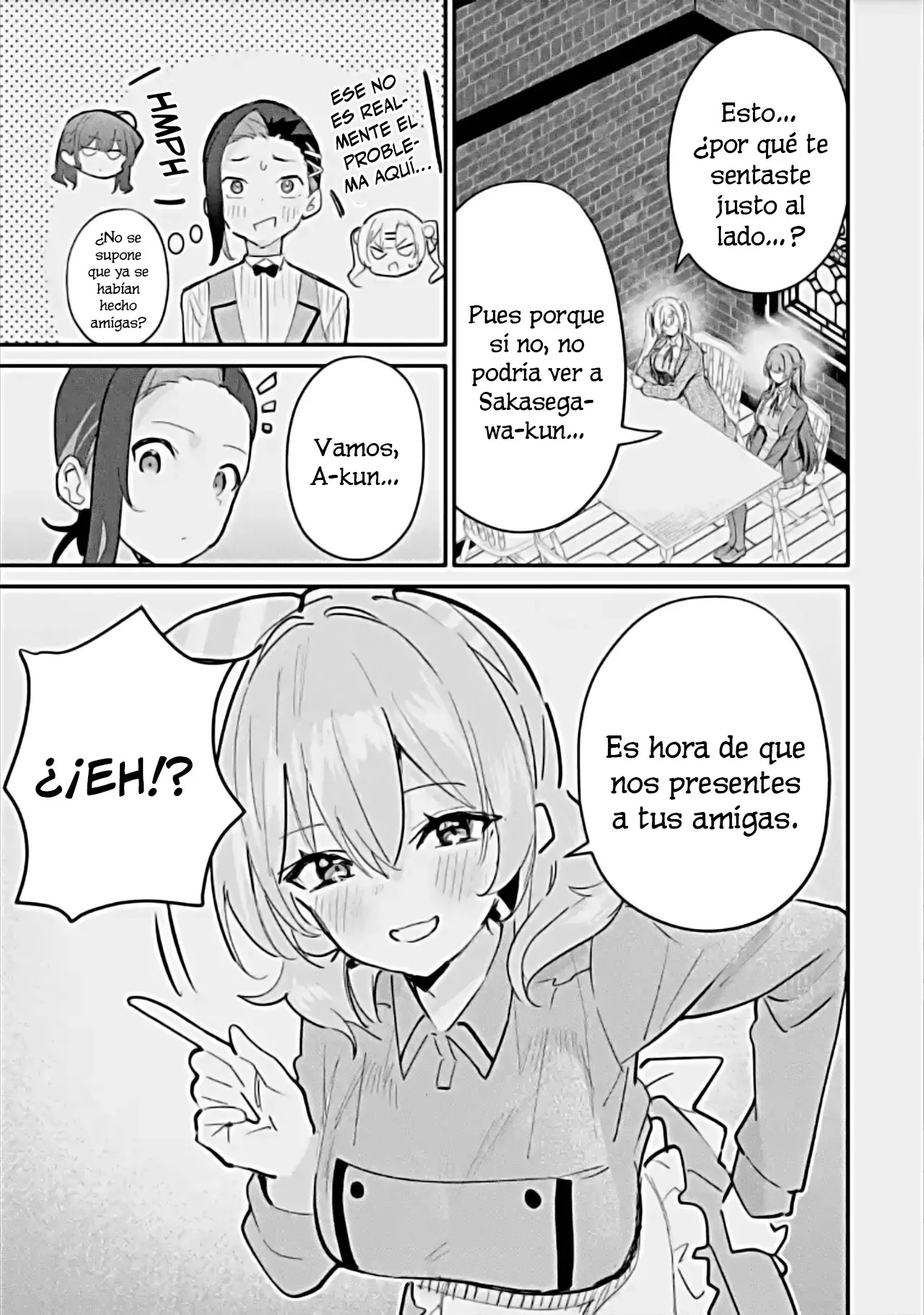 Urakata de sapōto shi teta geinō ikka o tsuihō sa reta boku wa, futsū no seishun o ōka shitai. Capitulo 17: ¿Te gustaria convertirte en mi amante? página 12