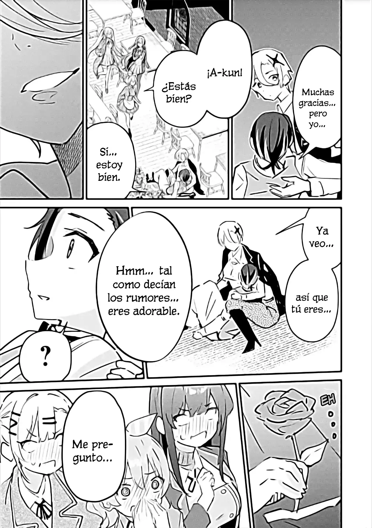 Urakata de sapōto shi teta geinō ikka o tsuihō sa reta boku wa, futsū no seishun o ōka shitai. Capitulo 17: ¿Te gustaria convertirte en mi amante? página 24