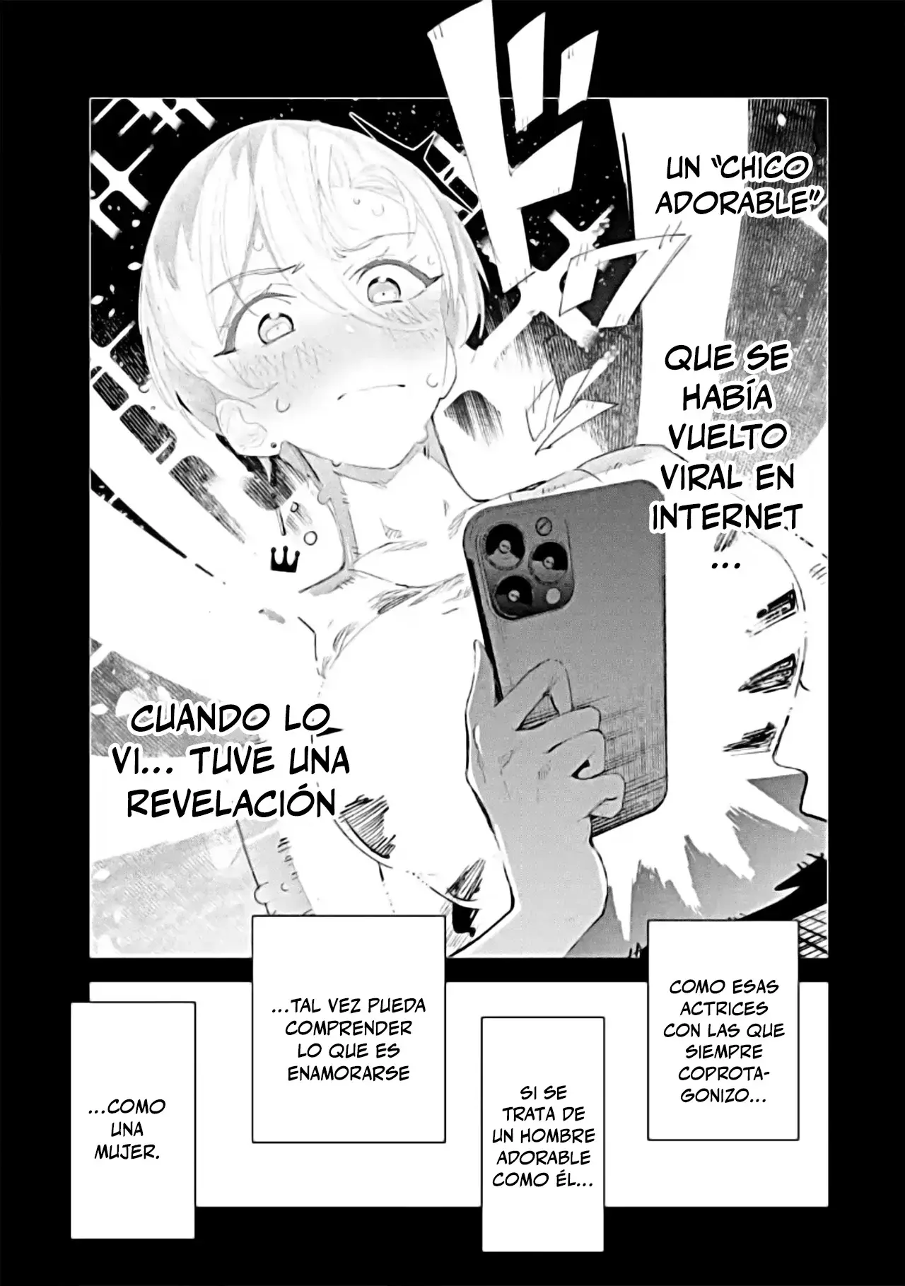 Urakata de sapōto shi teta geinō ikka o tsuihō sa reta boku wa, futsū no seishun o ōka shitai. Capitulo 18: Si, CON MUCHO GUSTO página 15