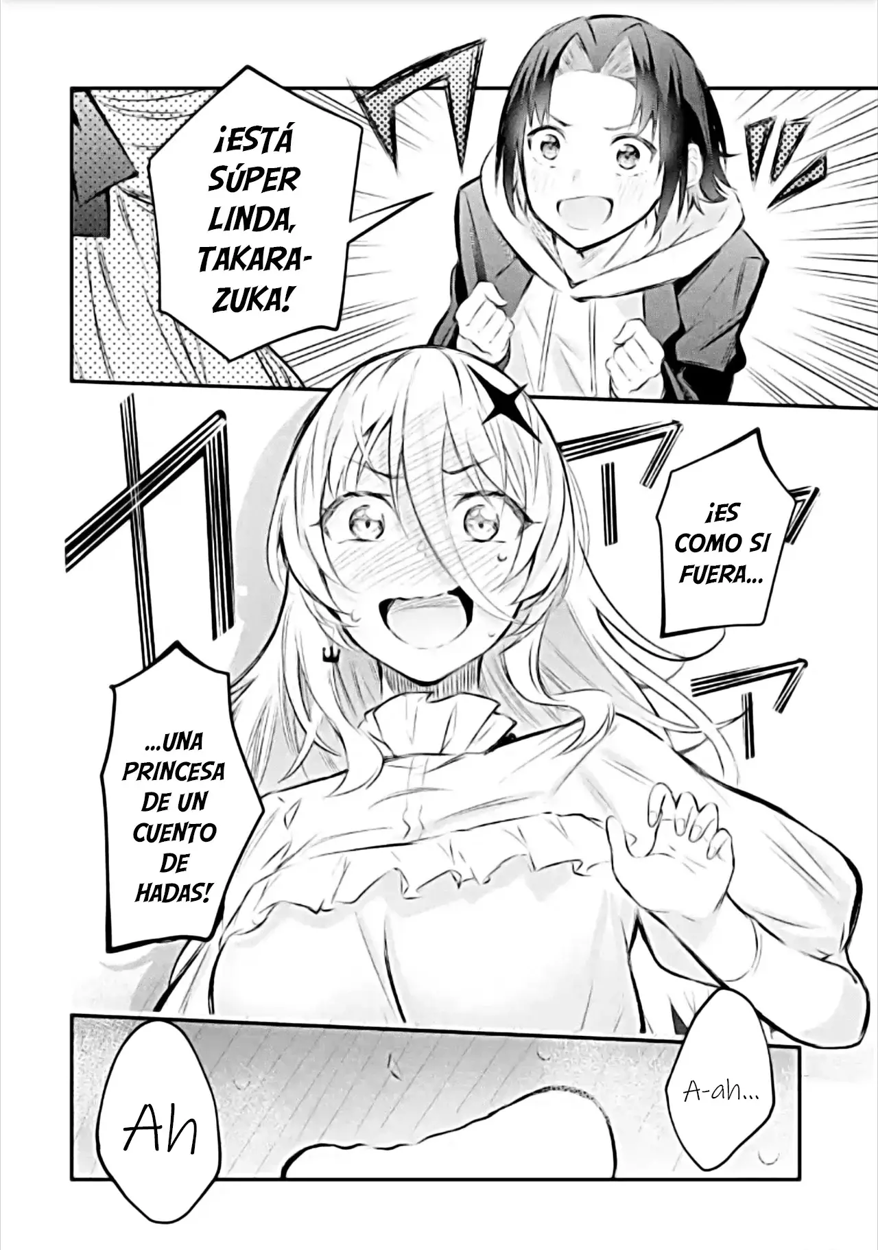 Urakata de sapōto shi teta geinō ikka o tsuihō sa reta boku wa, futsū no seishun o ōka shitai. Capitulo 19: Cita en el parque de diversiones página 13