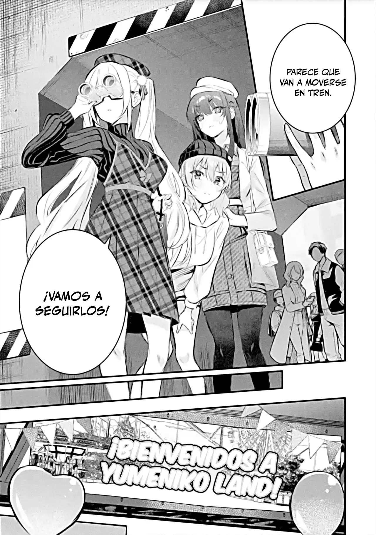 Urakata de sapōto shi teta geinō ikka o tsuihō sa reta boku wa, futsū no seishun o ōka shitai. Capitulo 19: Cita en el parque de diversiones página 16