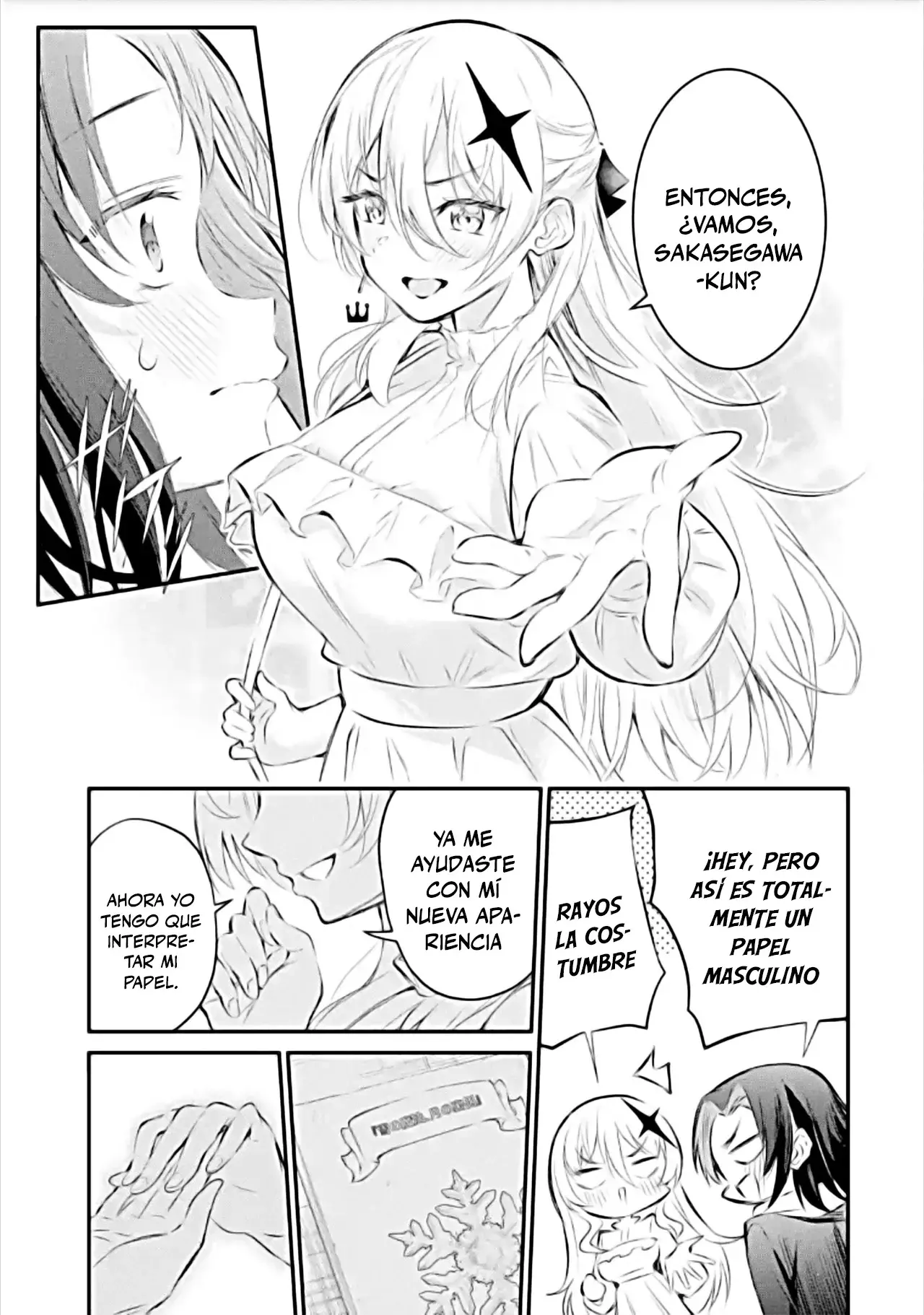 Urakata de sapōto shi teta geinō ikka o tsuihō sa reta boku wa, futsū no seishun o ōka shitai. Capitulo 19: Cita en el parque de diversiones página 18