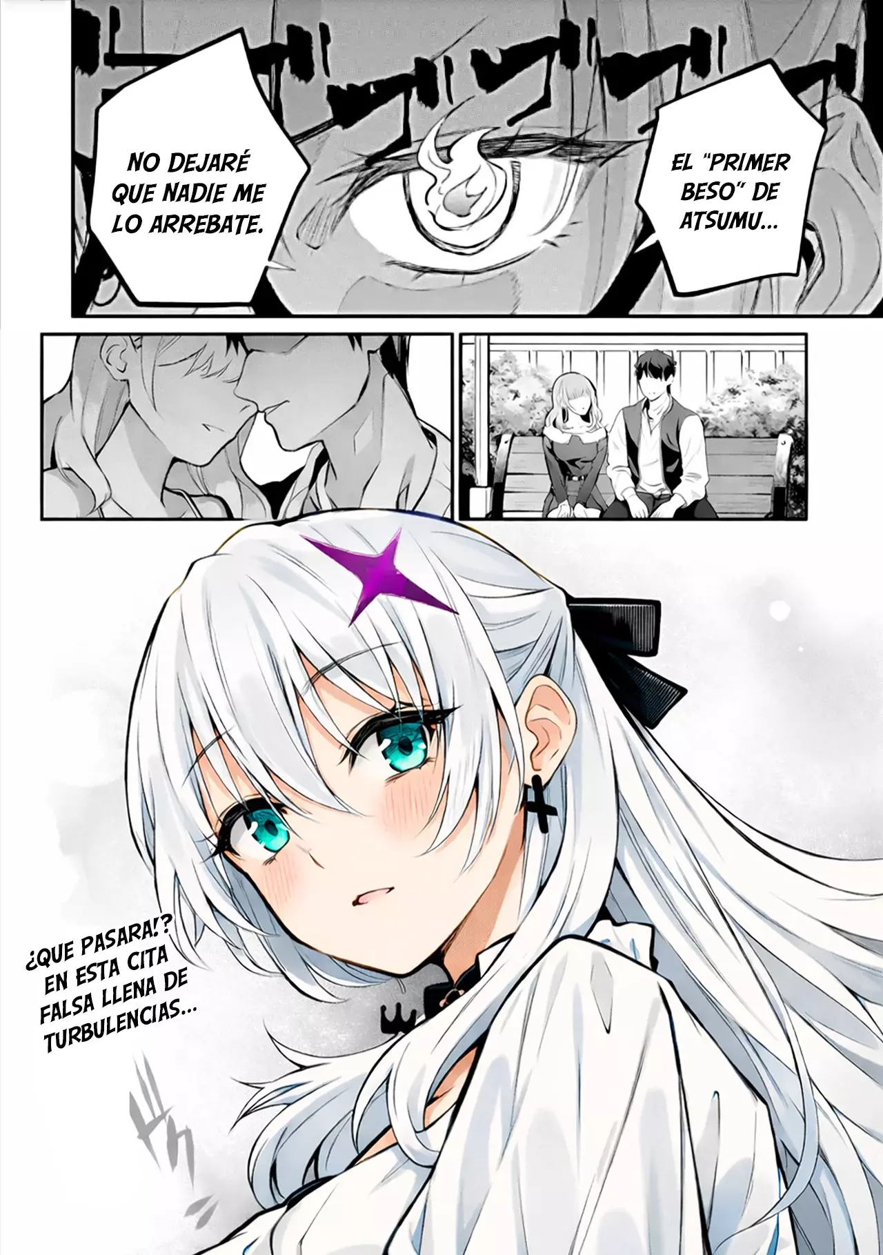 Urakata de sapōto shi teta geinō ikka o tsuihō sa reta boku wa, futsū no seishun o ōka shitai. Capitulo 19: Cita en el parque de diversiones página 24