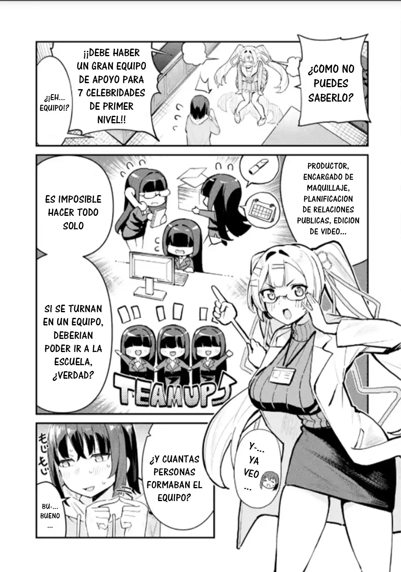 Urakata de sapōto shi teta geinō ikka o tsuihō sa reta boku wa, futsū no seishun o ōka shitai. Capitulo 2.1 página 11