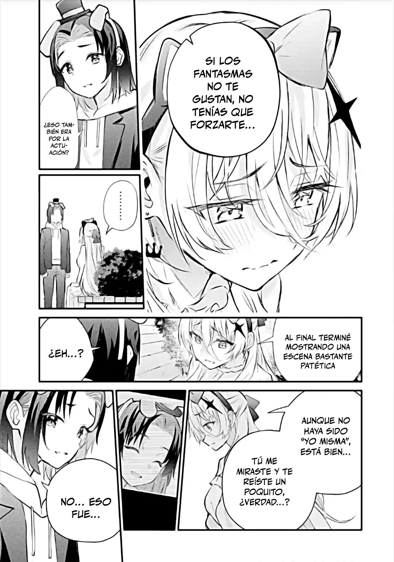 Urakata de sapōto shi teta geinō ikka o tsuihō sa reta boku wa, futsū no seishun o ōka shitai. Capitulo 20: Cita en el parque de diversiones 2 página 19