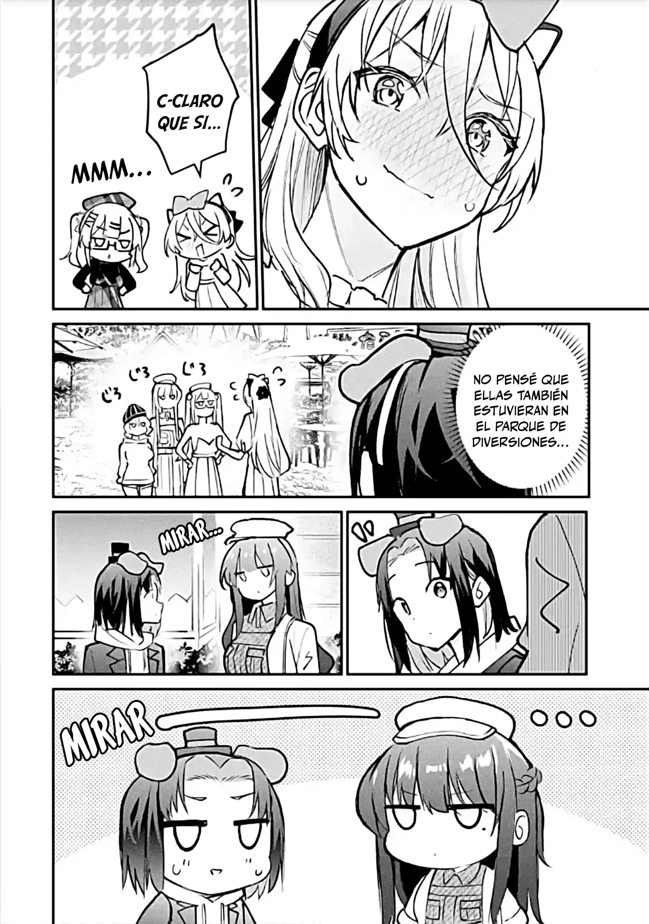 Urakata de sapōto shi teta geinō ikka o tsuihō sa reta boku wa, futsū no seishun o ōka shitai. Capitulo 21: Cita en el parque de diversiones 3 página 16