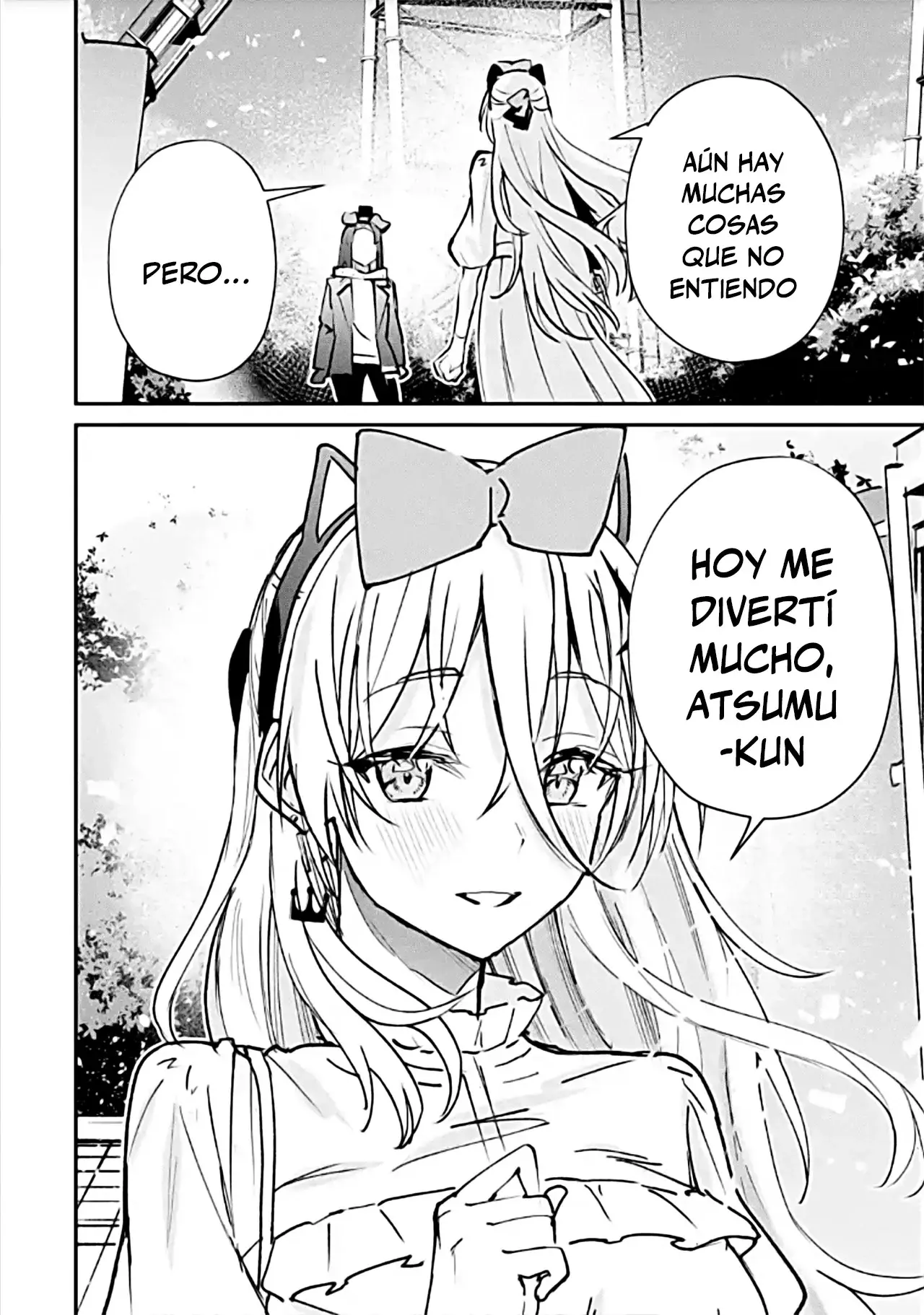 Urakata de sapōto shi teta geinō ikka o tsuihō sa reta boku wa, futsū no seishun o ōka shitai. Capitulo 21: Cita en el parque de diversiones 3 página 18