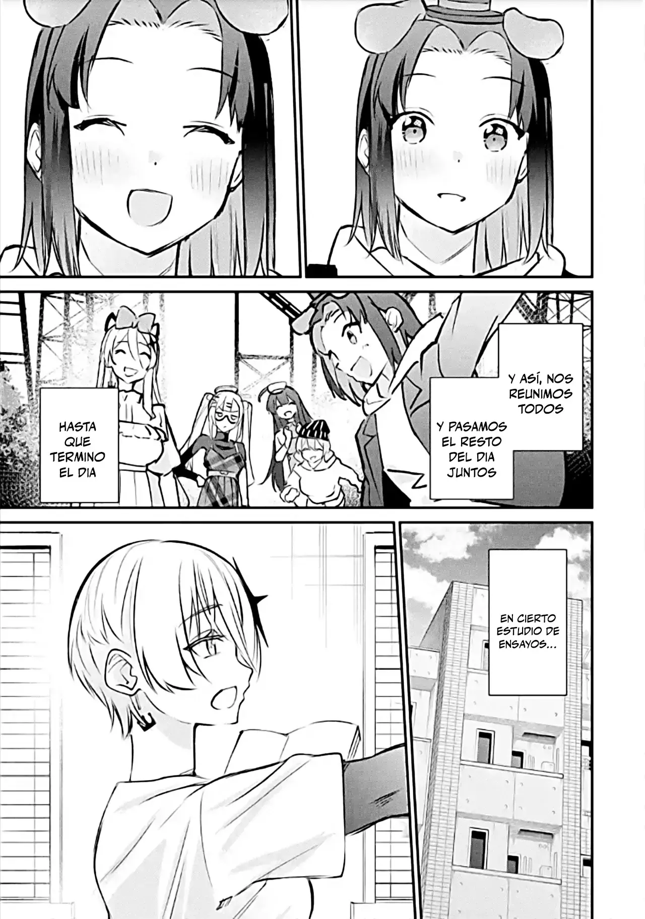 Urakata de sapōto shi teta geinō ikka o tsuihō sa reta boku wa, futsū no seishun o ōka shitai. Capitulo 21: Cita en el parque de diversiones 3 página 19