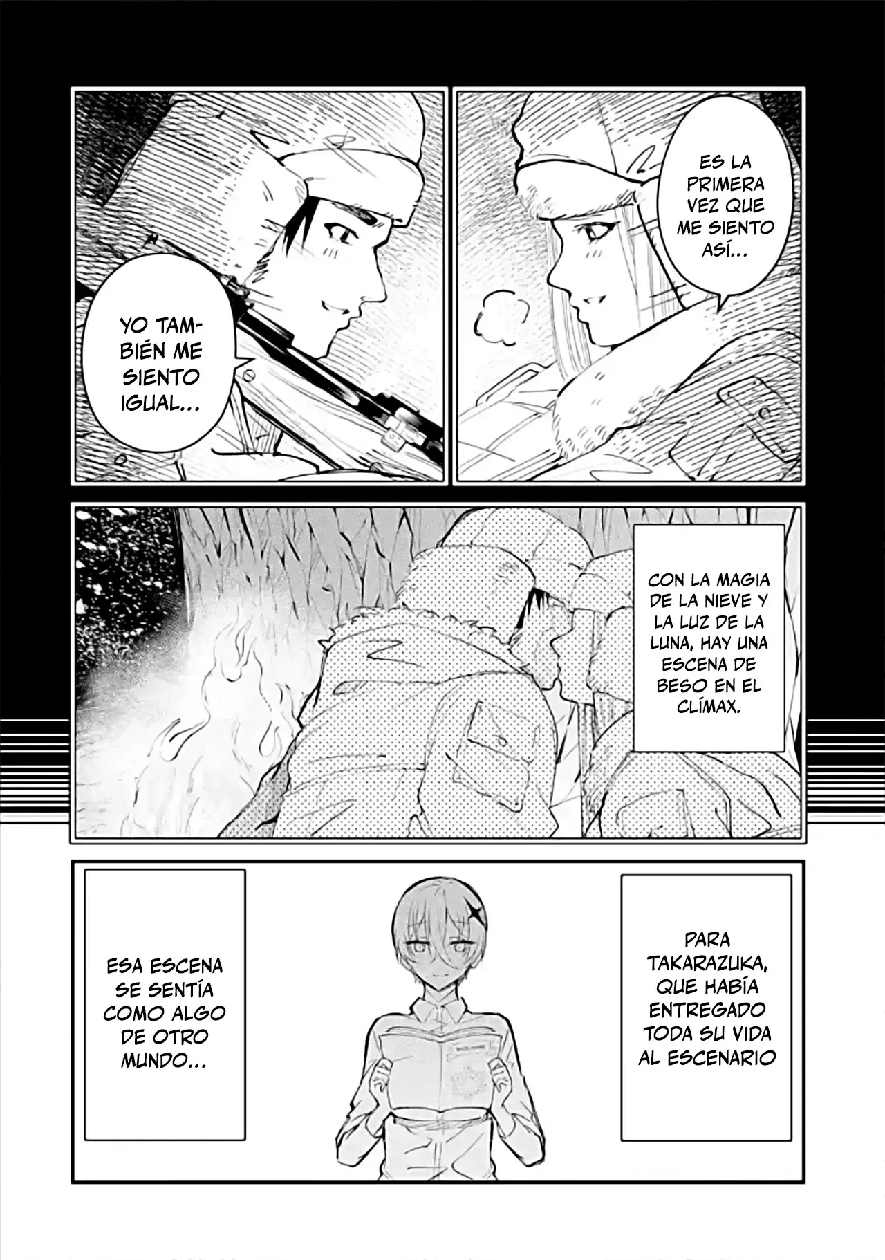 Urakata de sapōto shi teta geinō ikka o tsuihō sa reta boku wa, futsū no seishun o ōka shitai. Capitulo 21: Cita en el parque de diversiones 3 página 2