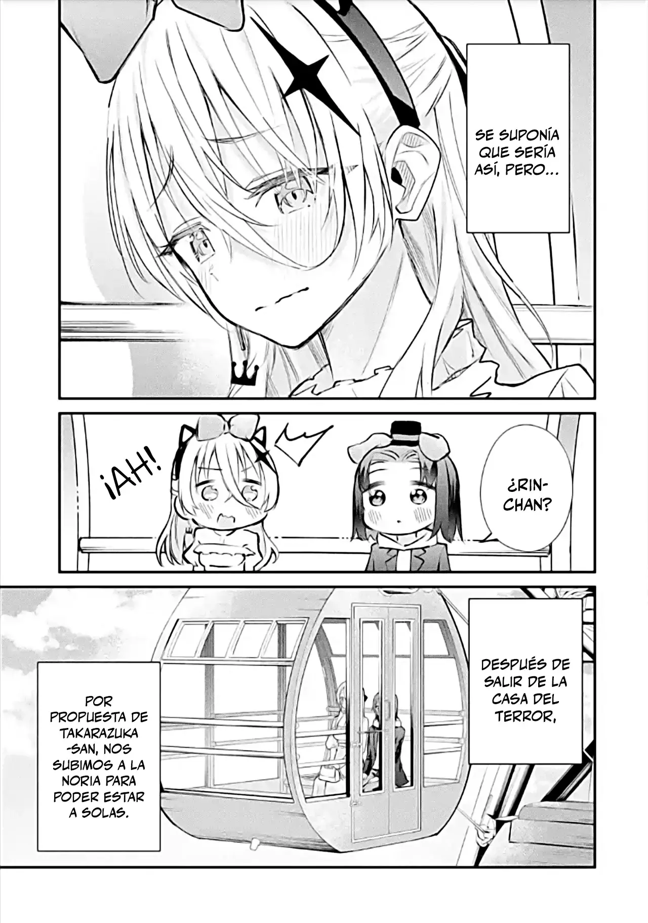 Urakata de sapōto shi teta geinō ikka o tsuihō sa reta boku wa, futsū no seishun o ōka shitai. Capitulo 21: Cita en el parque de diversiones 3 página 3