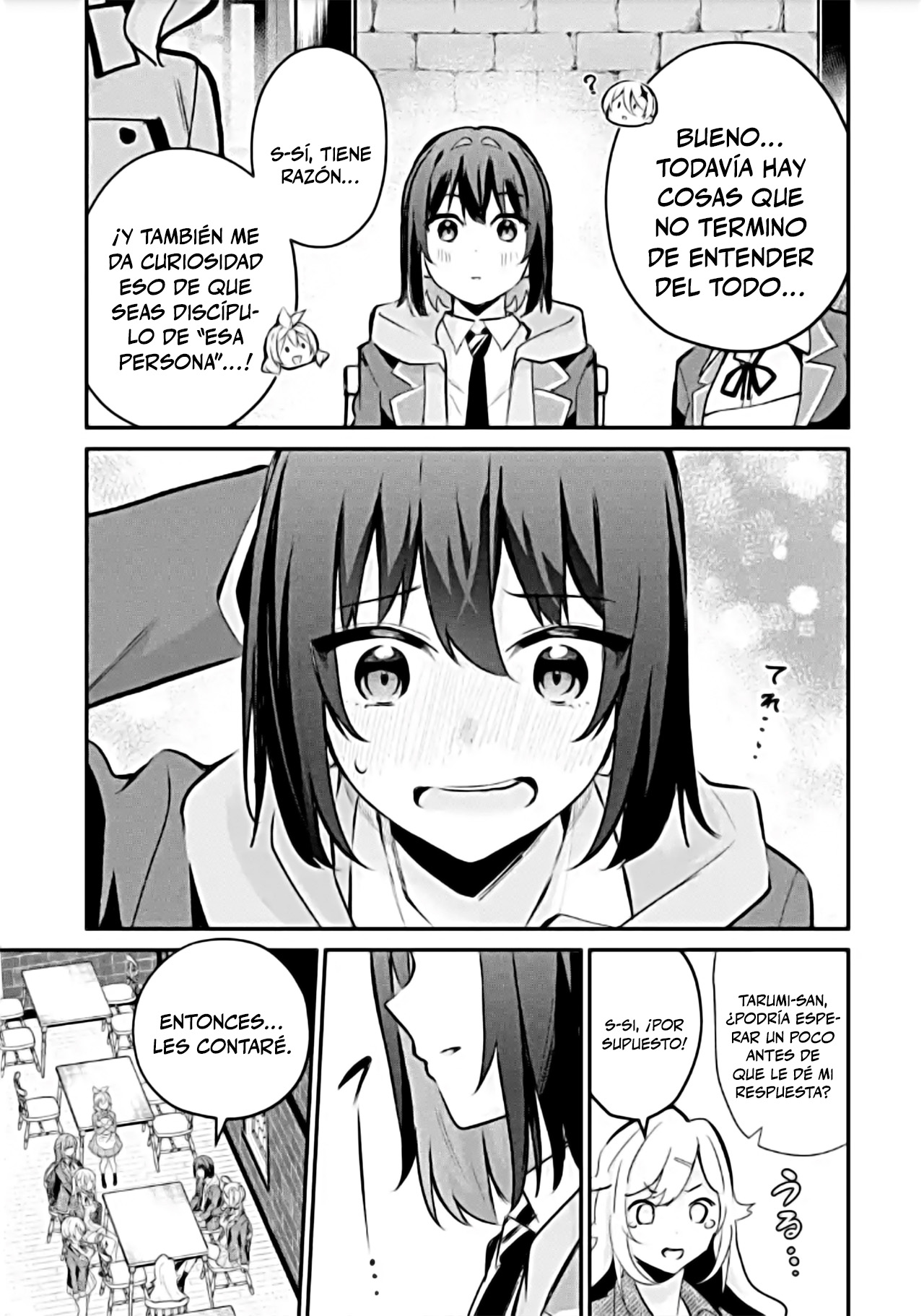 Urakata de sapōto shi teta geinō ikka o tsuihō sa reta boku wa, futsū no seishun o ōka shitai. Capitulo 24 página 23