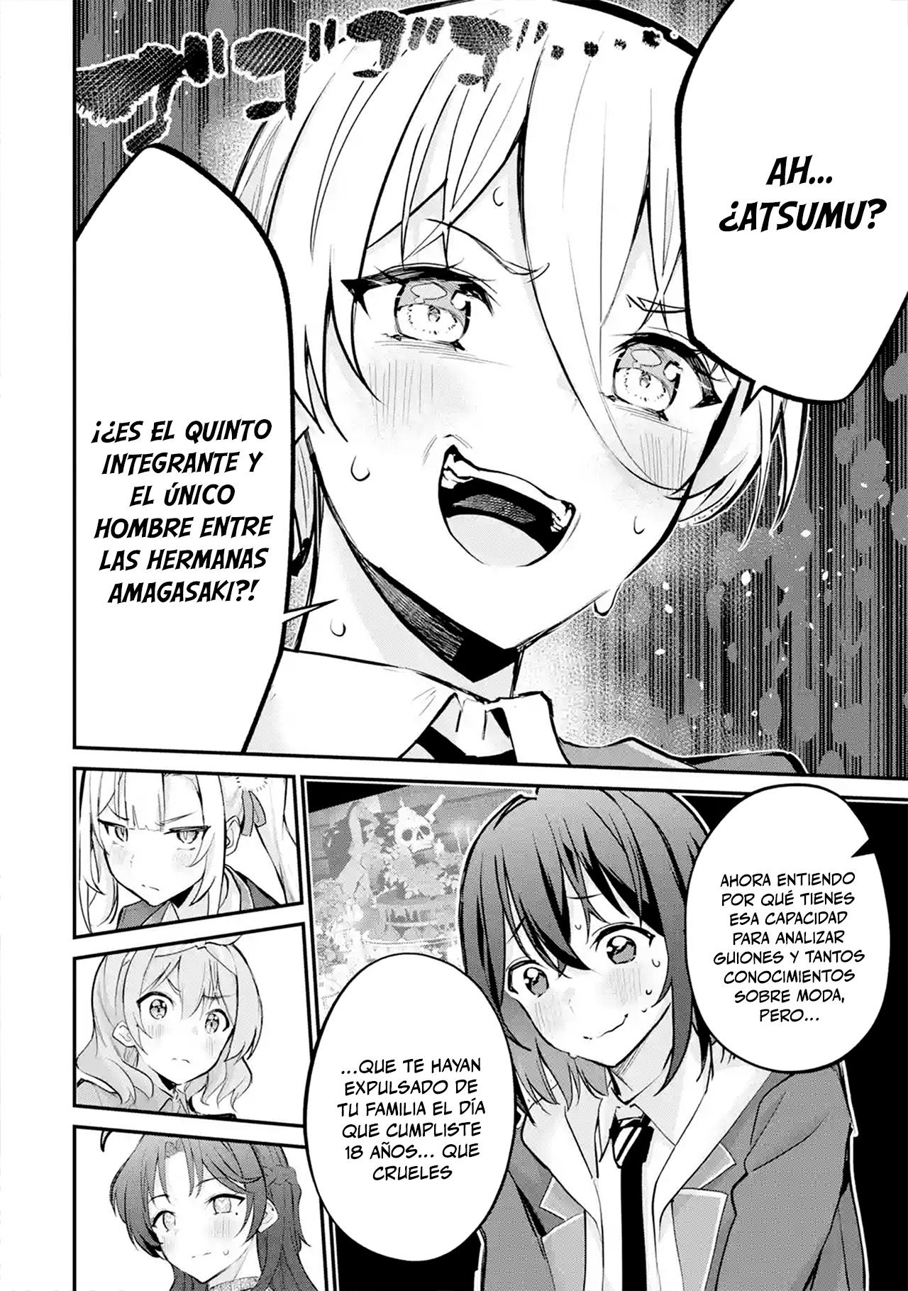 Urakata de sapōto shi teta geinō ikka o tsuihō sa reta boku wa, futsū no seishun o ōka shitai. Capitulo 25 página 12