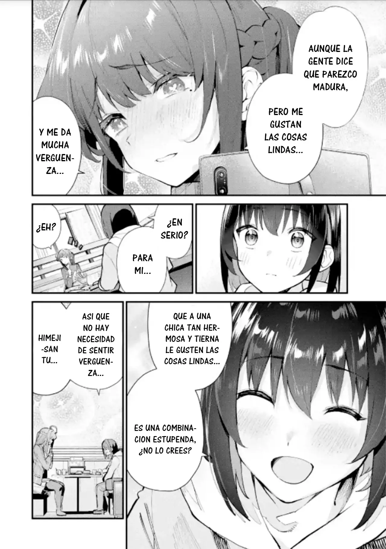 Urakata de sapōto shi teta geinō ikka o tsuihō sa reta boku wa, futsū no seishun o ōka shitai. Capitulo 4: Agradecimiento de una Hermosa y Misteriosa Chica página 10