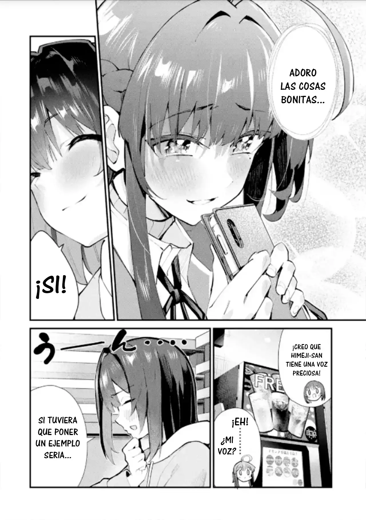 Urakata de sapōto shi teta geinō ikka o tsuihō sa reta boku wa, futsū no seishun o ōka shitai. Capitulo 4: Agradecimiento de una Hermosa y Misteriosa Chica página 12