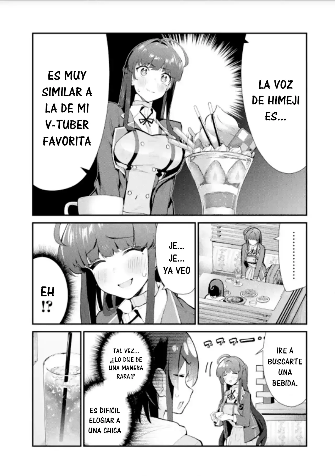 Urakata de sapōto shi teta geinō ikka o tsuihō sa reta boku wa, futsū no seishun o ōka shitai. Capitulo 4: Agradecimiento de una Hermosa y Misteriosa Chica página 13