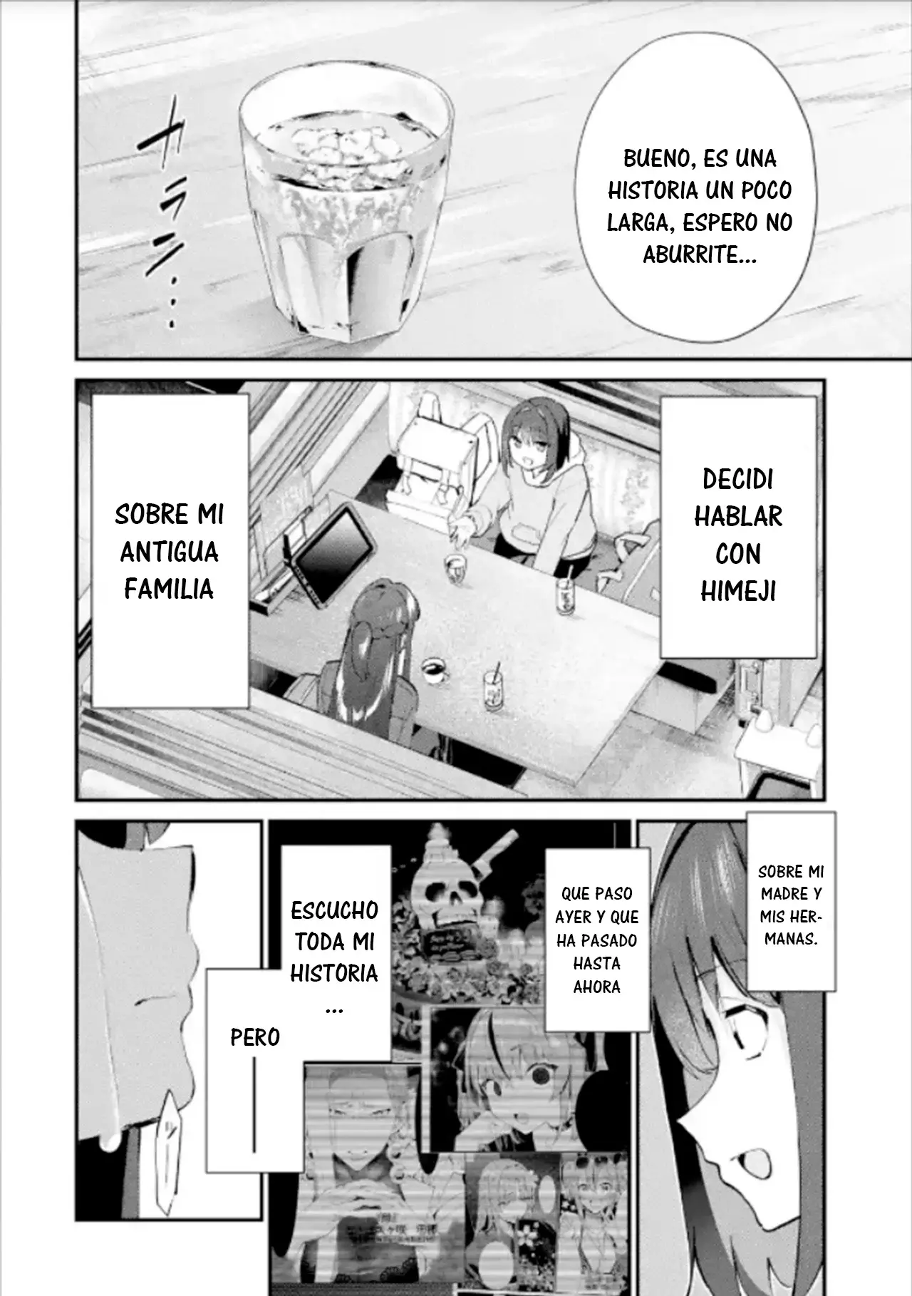 Urakata de sapōto shi teta geinō ikka o tsuihō sa reta boku wa, futsū no seishun o ōka shitai. Capitulo 4: Agradecimiento de una Hermosa y Misteriosa Chica página 16