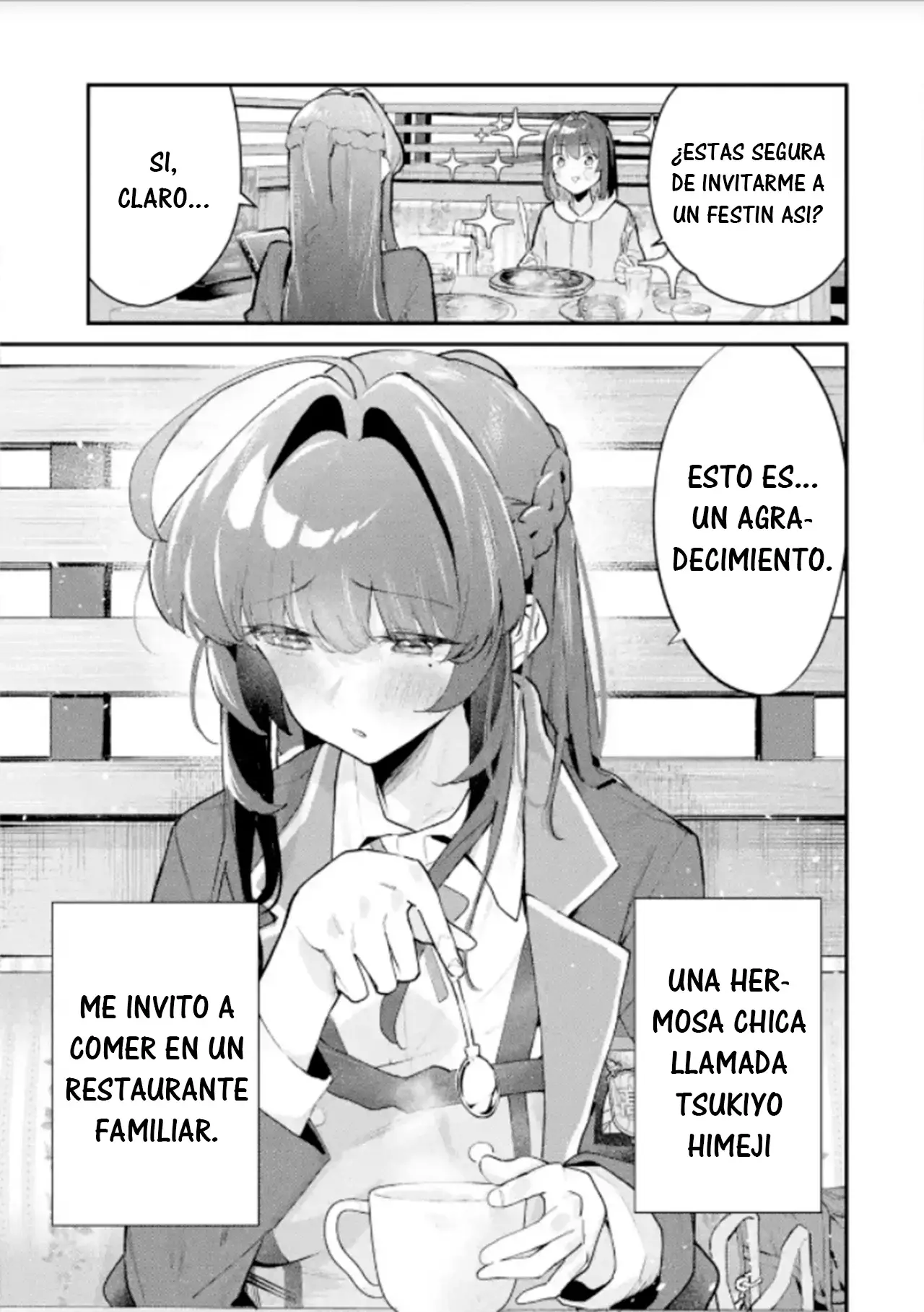 Urakata de sapōto shi teta geinō ikka o tsuihō sa reta boku wa, futsū no seishun o ōka shitai. Capitulo 4: Agradecimiento de una Hermosa y Misteriosa Chica página 3